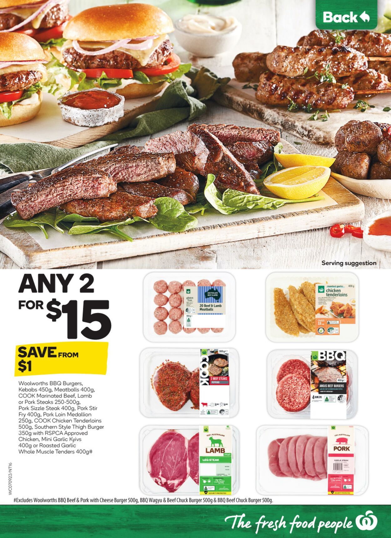 Catalogue Woolworths 07.09.2022 - 13.09.2022