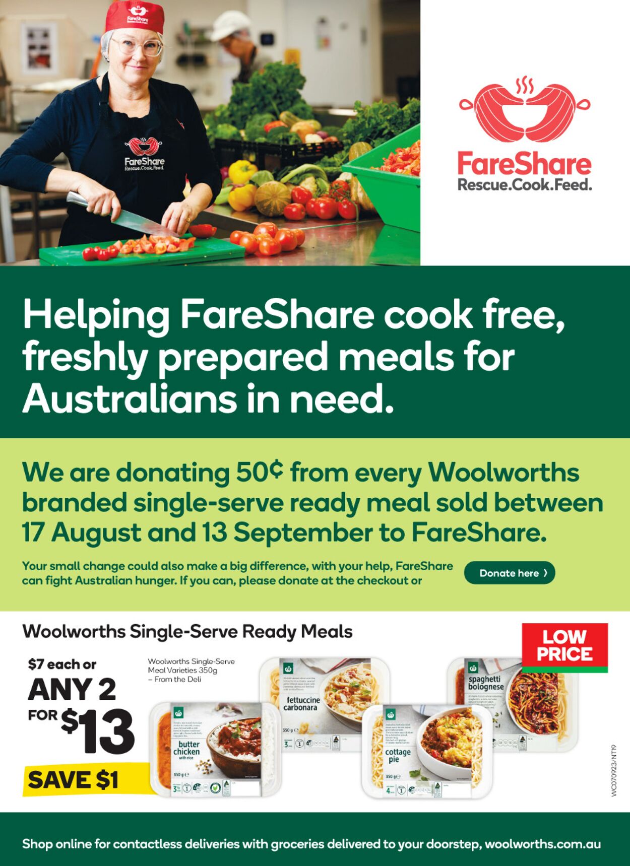 Catalogue Woolworths 07.09.2022 - 13.09.2022