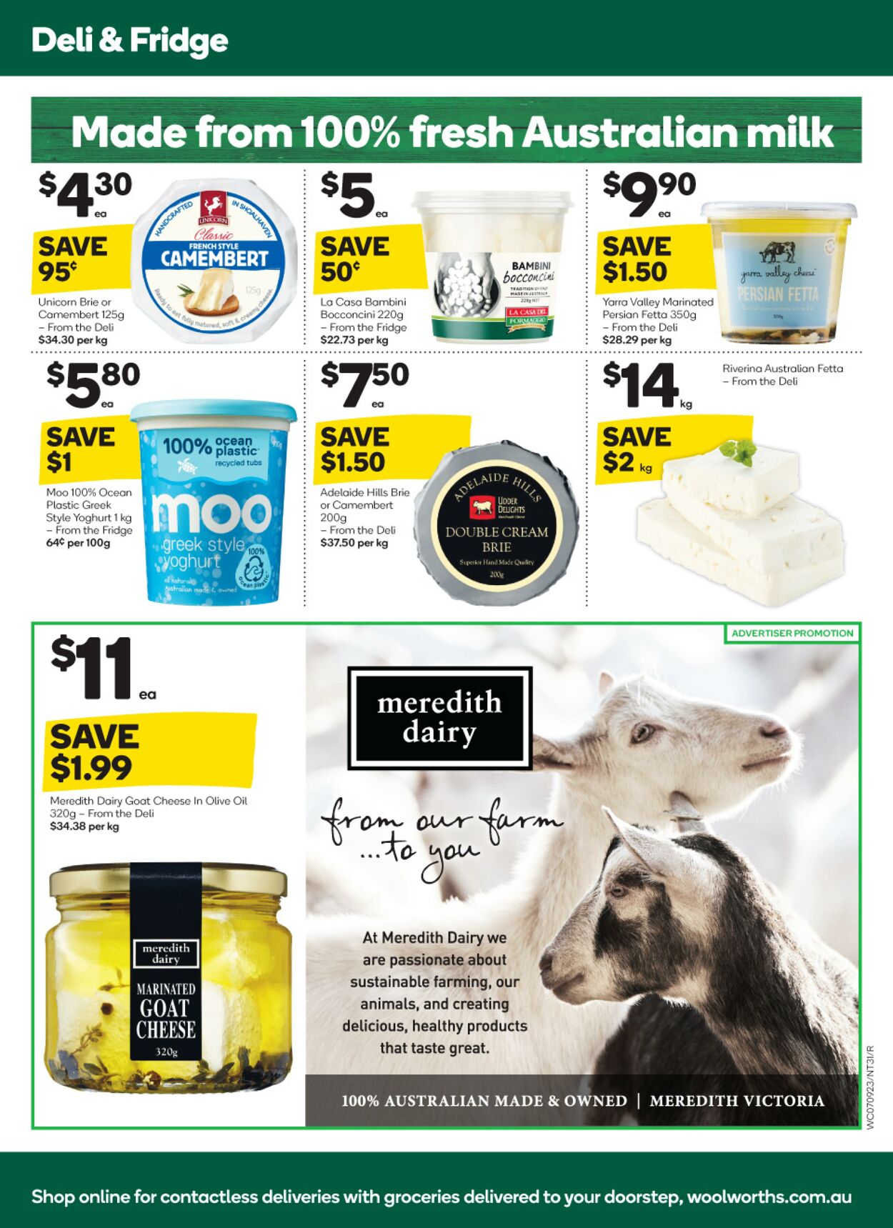 Catalogue Woolworths 07.09.2022 - 13.09.2022