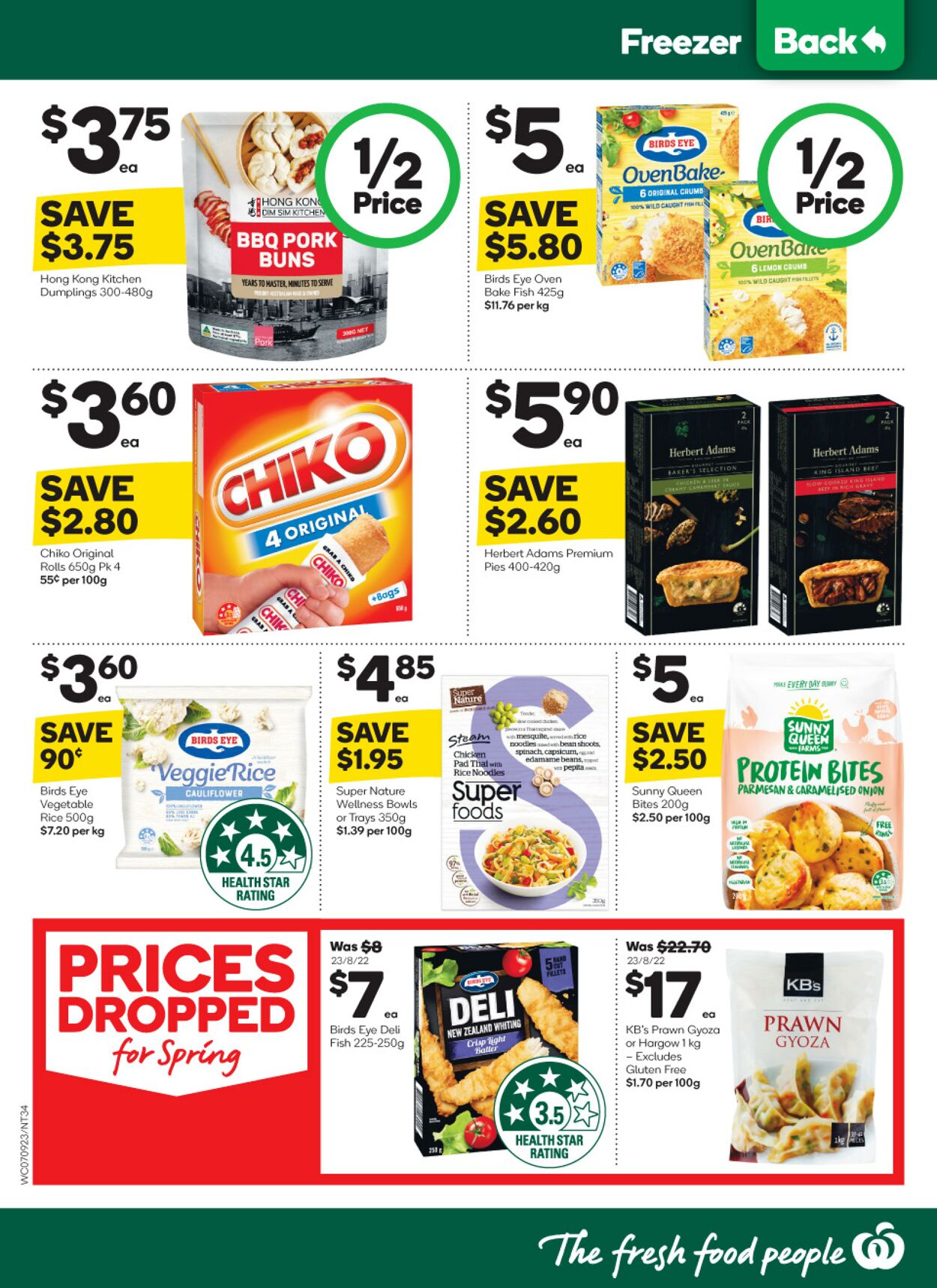 Catalogue Woolworths 07.09.2022 - 13.09.2022