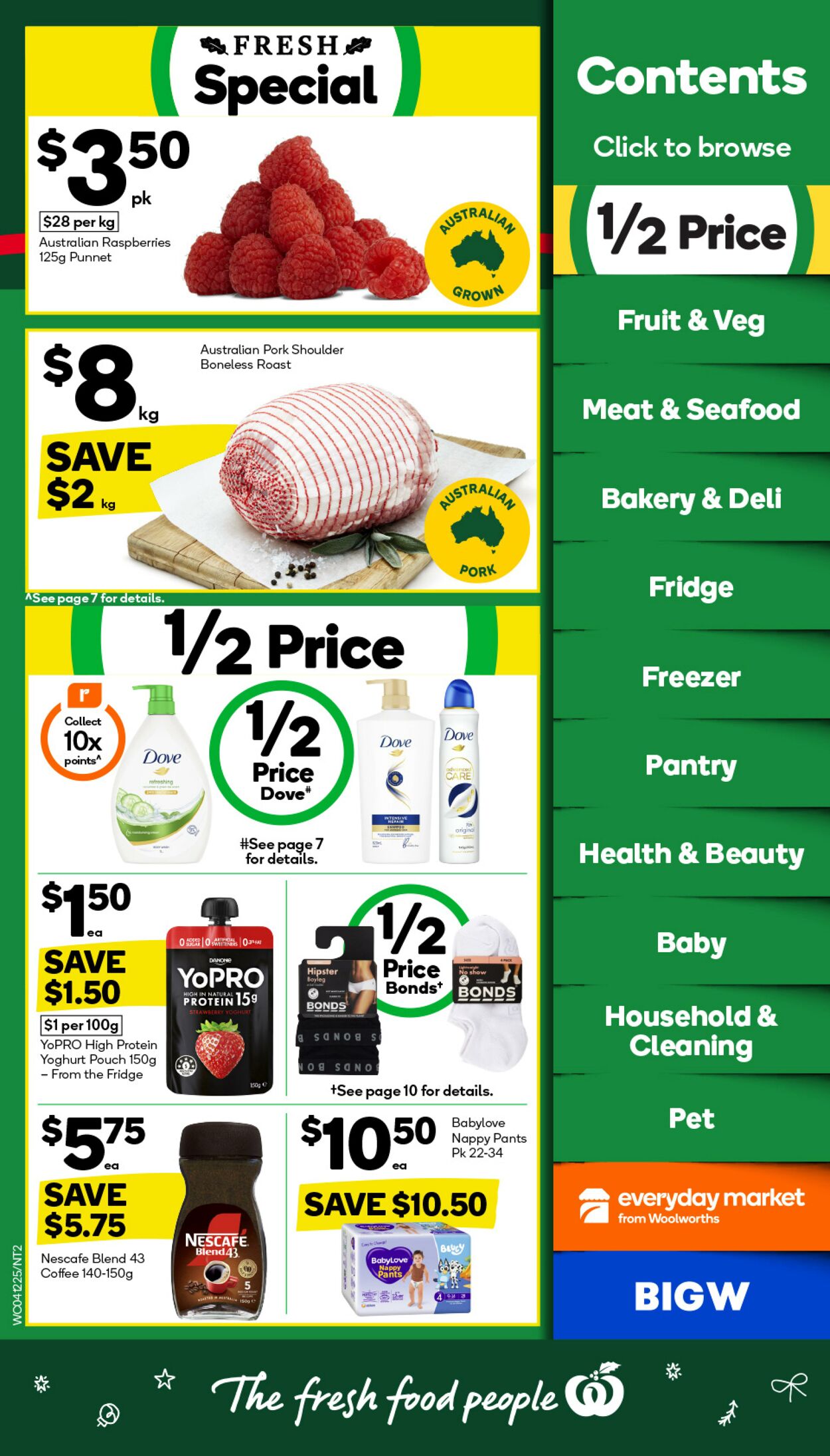 Catalogue Woolworths 04.12.2024 - 10.12.2024