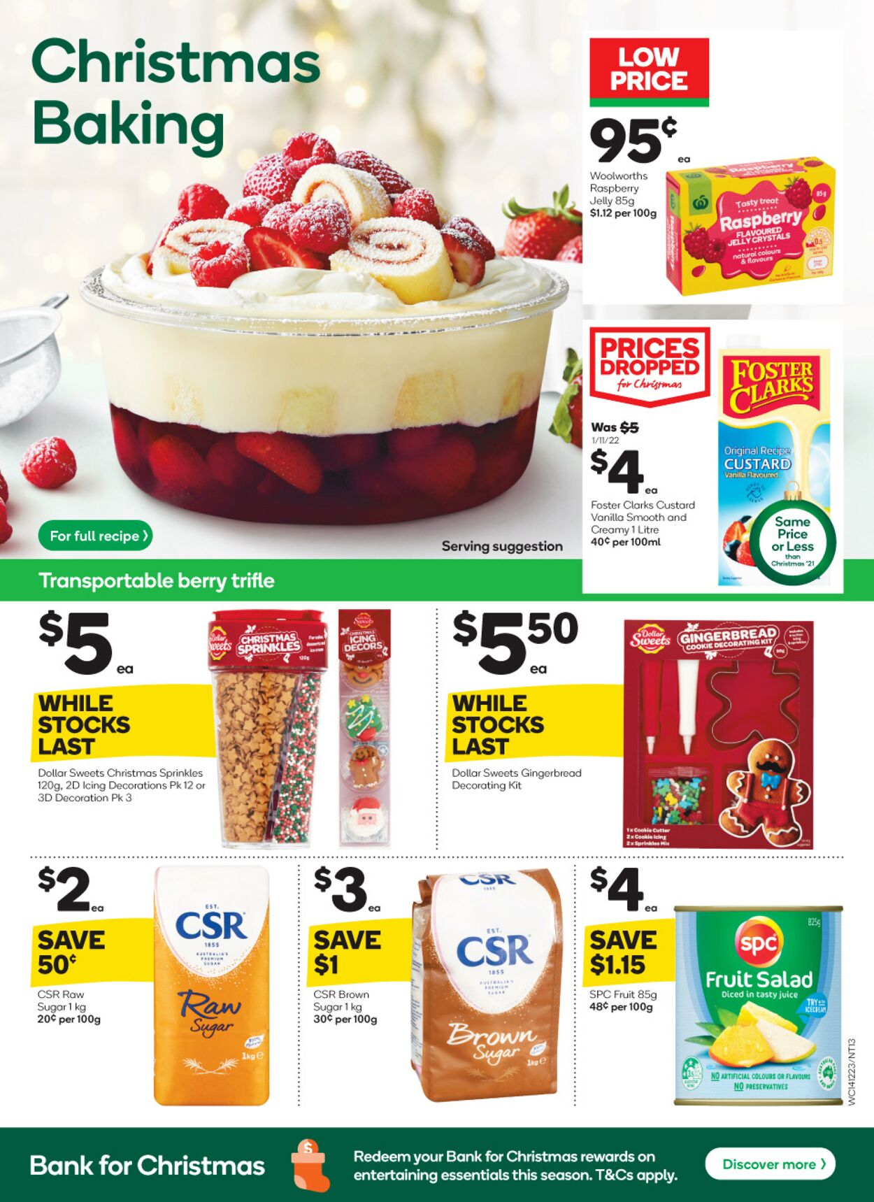 Catalogue Woolworths 14.12.2022 - 20.12.2022