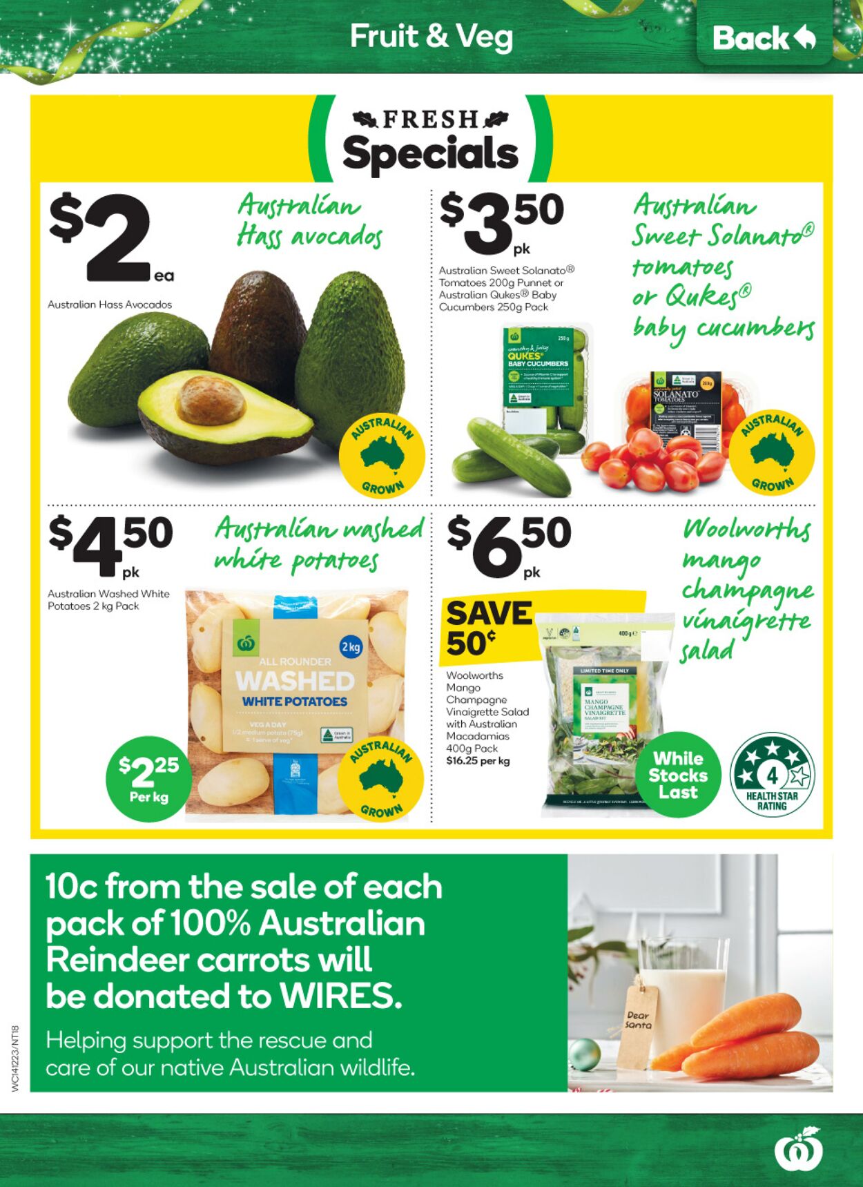 Catalogue Woolworths 14.12.2022 - 20.12.2022