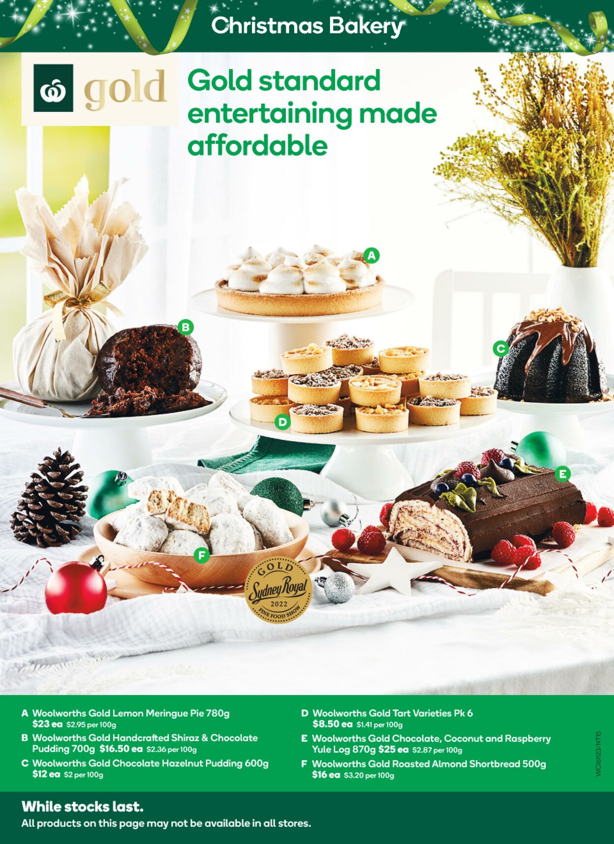 Catalogue Woolworths 16.11.2022 - 22.11.2022