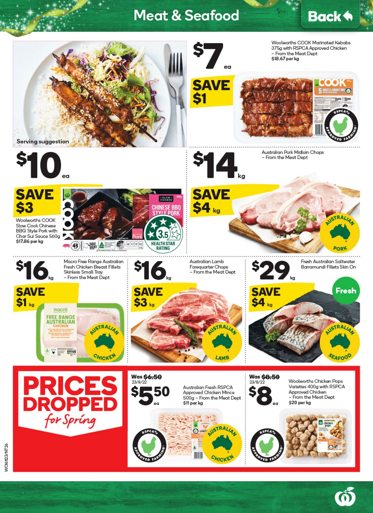 Catalogue Woolworths 16.11.2022 - 22.11.2022