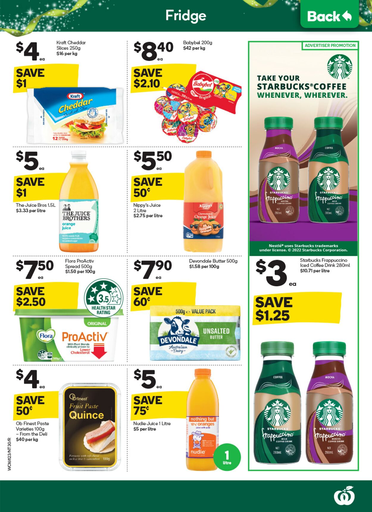 Catalogue Woolworths 16.11.2022 - 22.11.2022