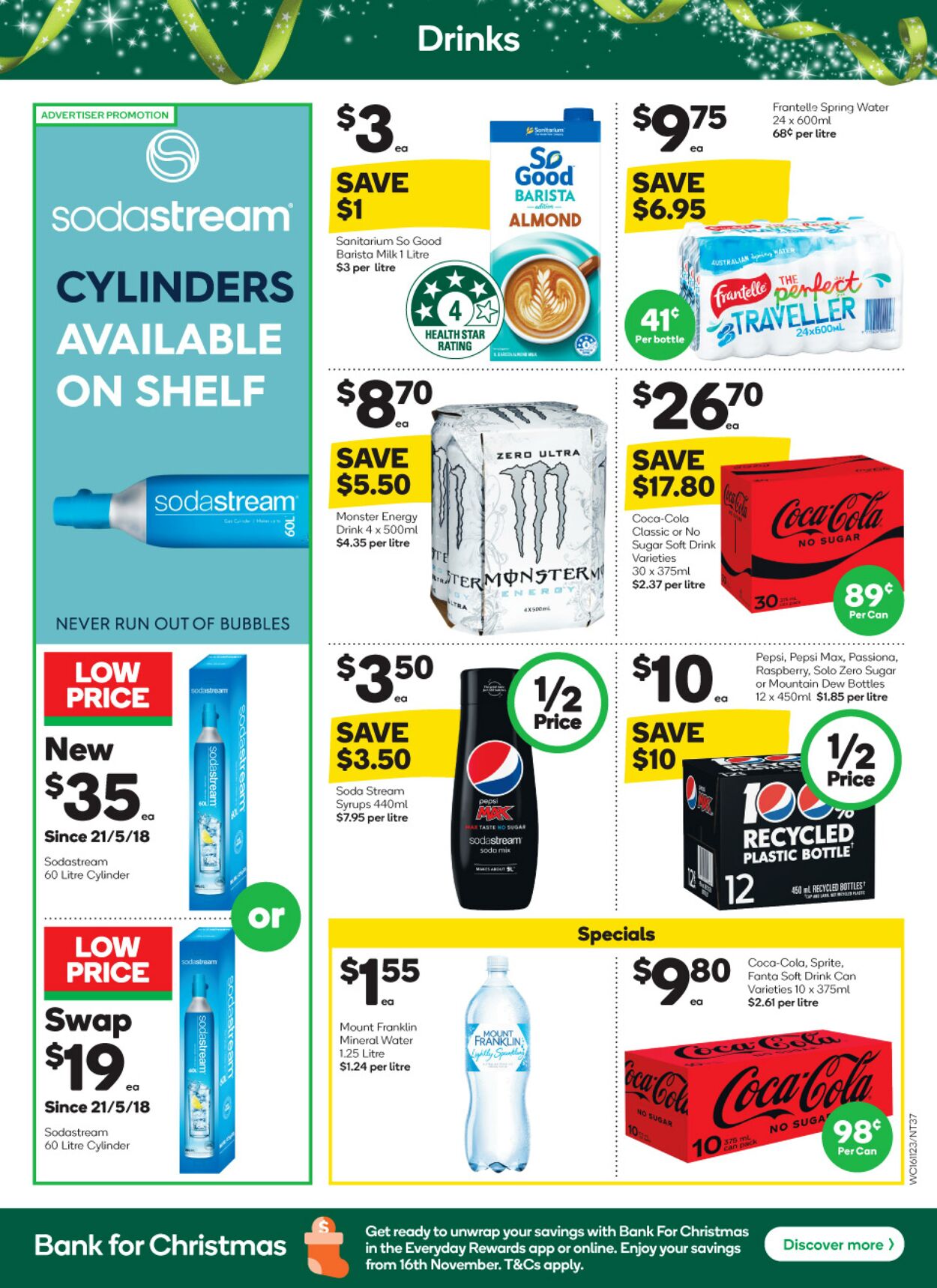 Catalogue Woolworths 16.11.2022 - 22.11.2022