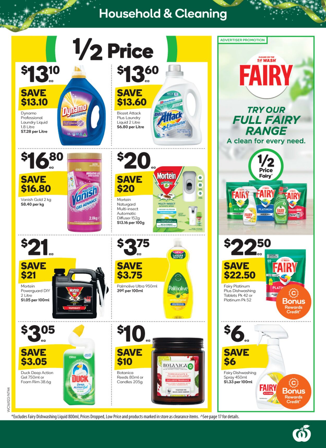 Catalogue Woolworths 16.11.2022 - 22.11.2022