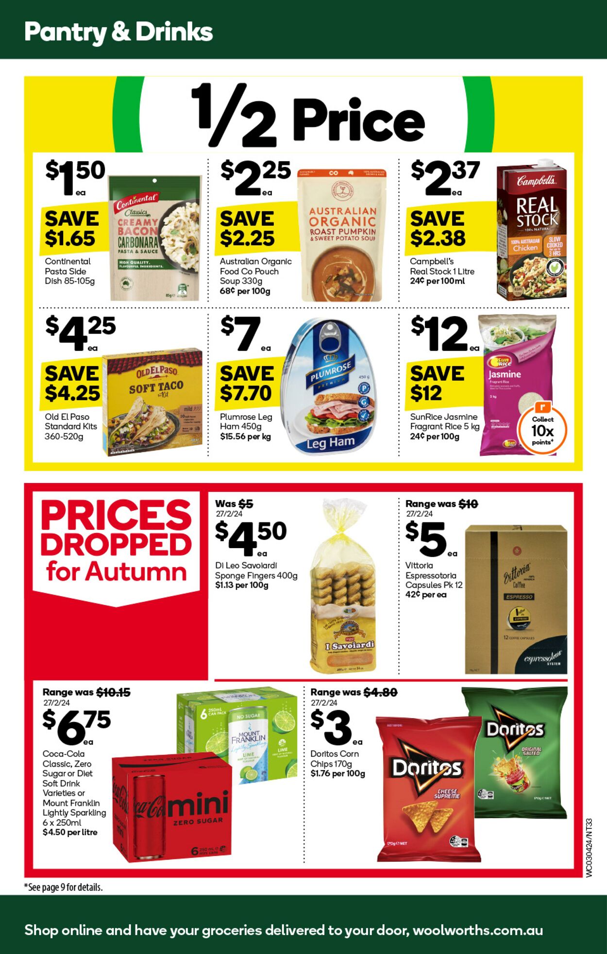 Catalogue Woolworths 03.04.2024 - 09.04.2024