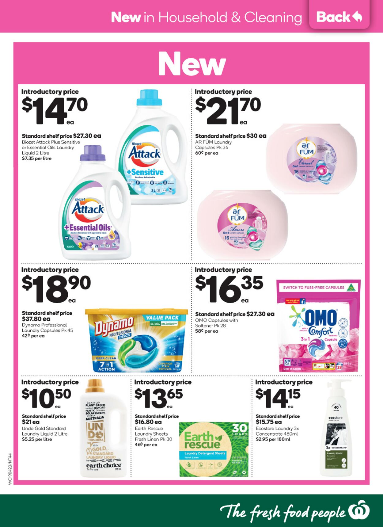 Catalogue Woolworths 19.04.2023 - 25.04.2023