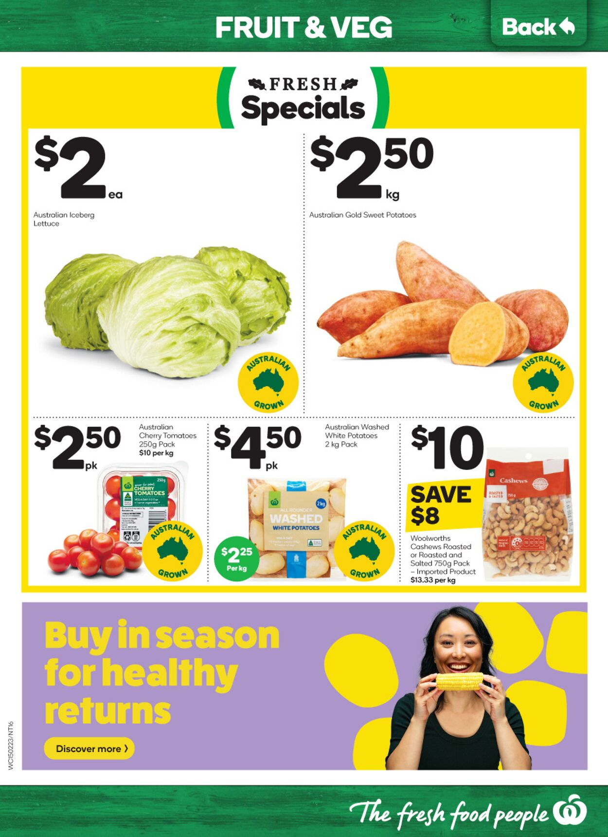 Catalogue Woolworths 15.02.2023 - 21.02.2023