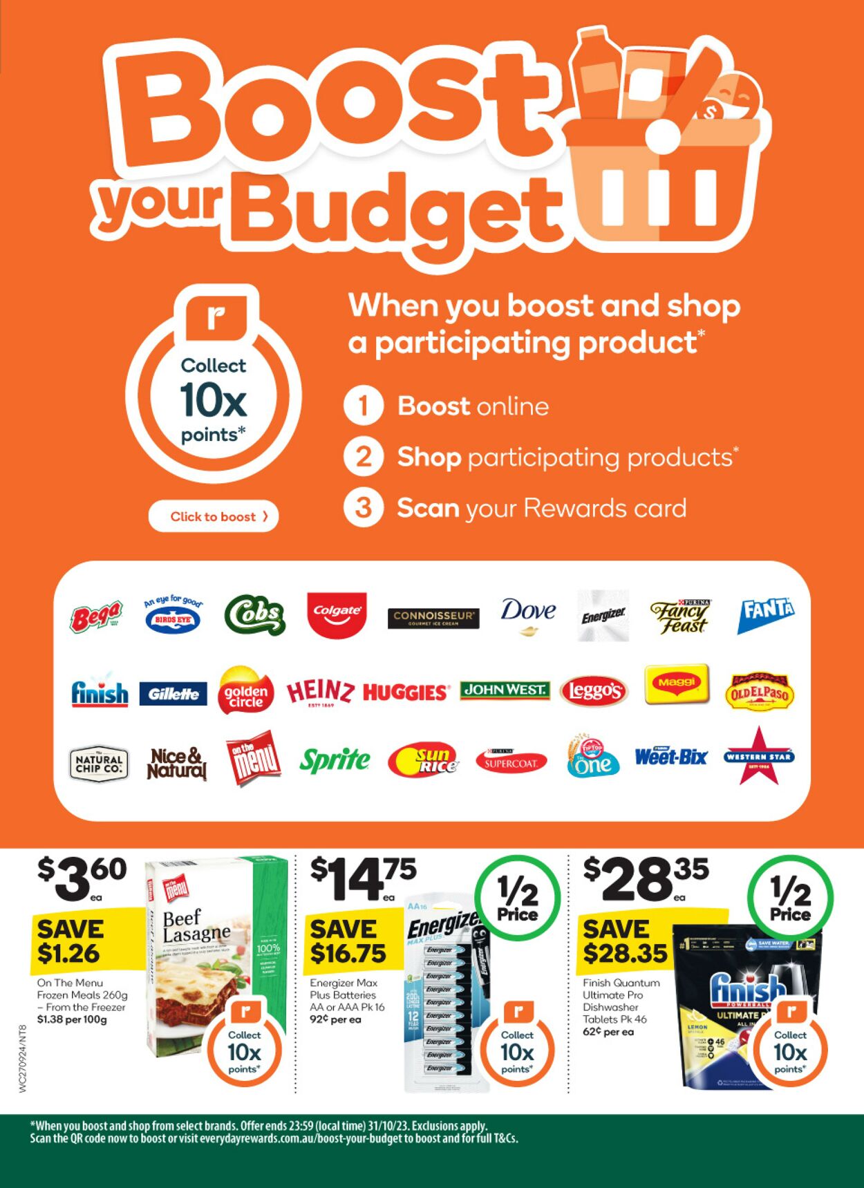 Catalogue Woolworths 27.09.2023 - 03.10.2023