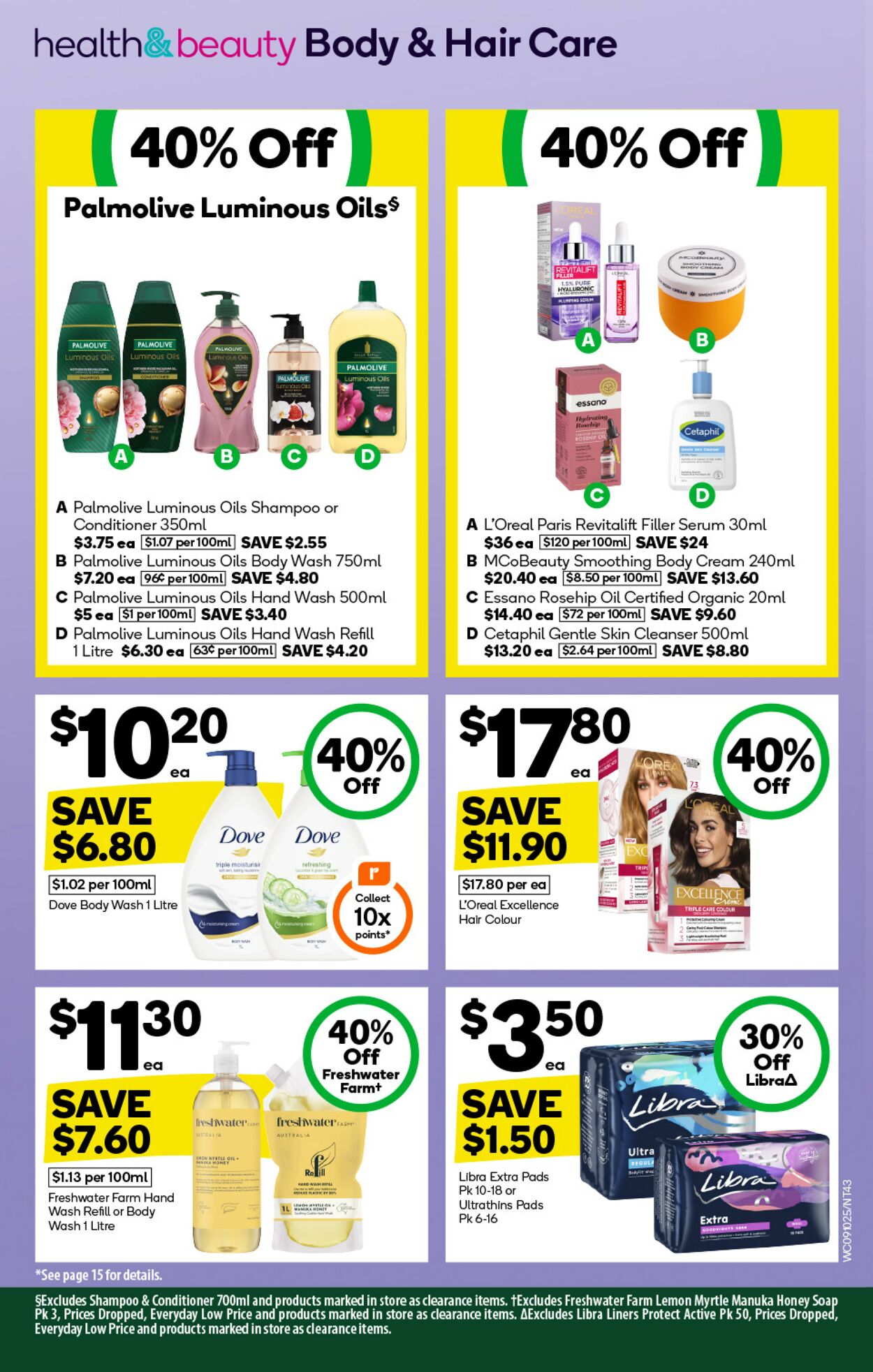 Catalogue Woolworths 09.10.2024 - 15.10.2024