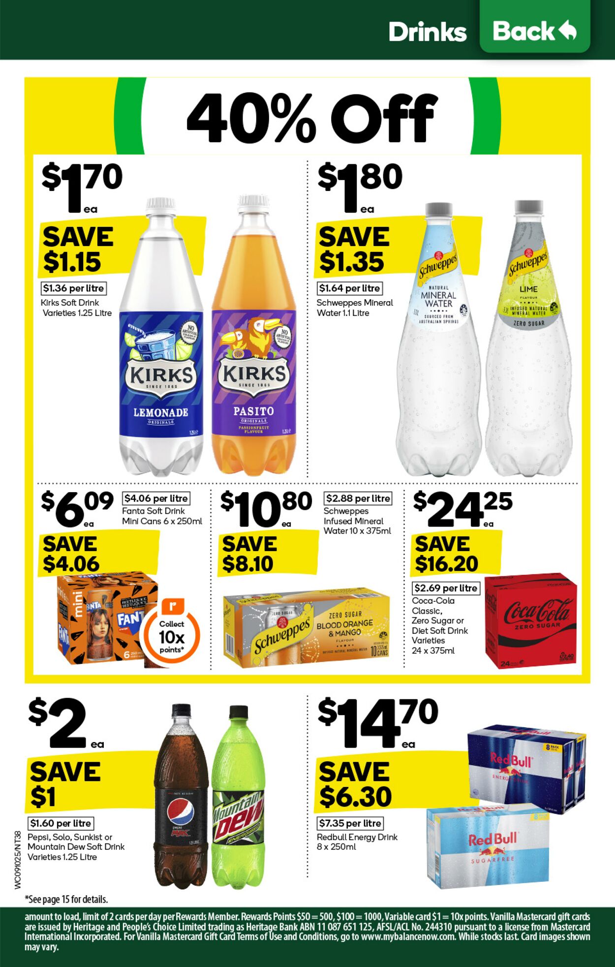 Catalogue Woolworths 09.10.2024 - 15.10.2024