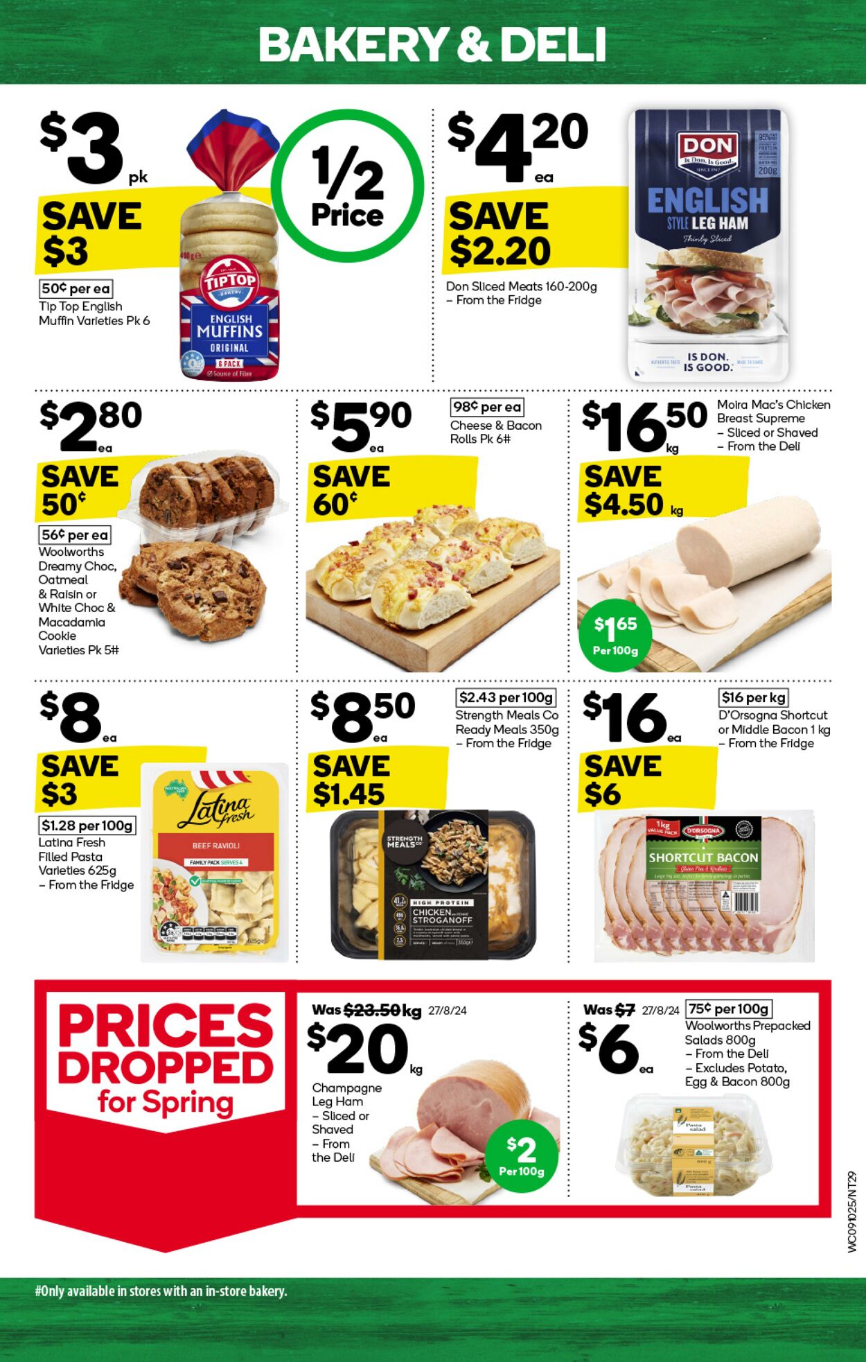 Catalogue Woolworths 09.10.2024 - 15.10.2024