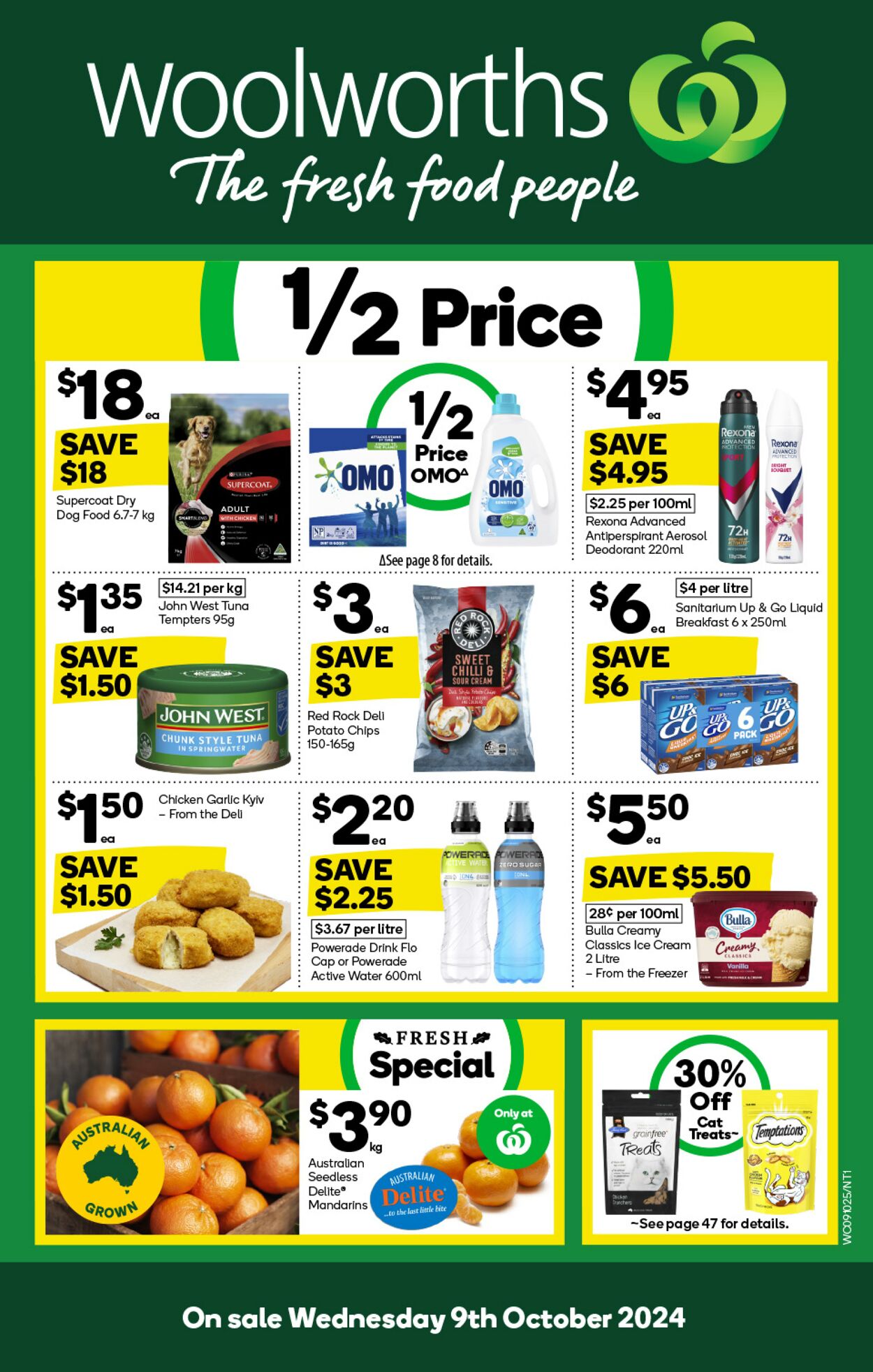 Catalogue Woolworths - Weekly Specials Catalogue NT 9 Oct, 2024 - 15 Oct, 2024