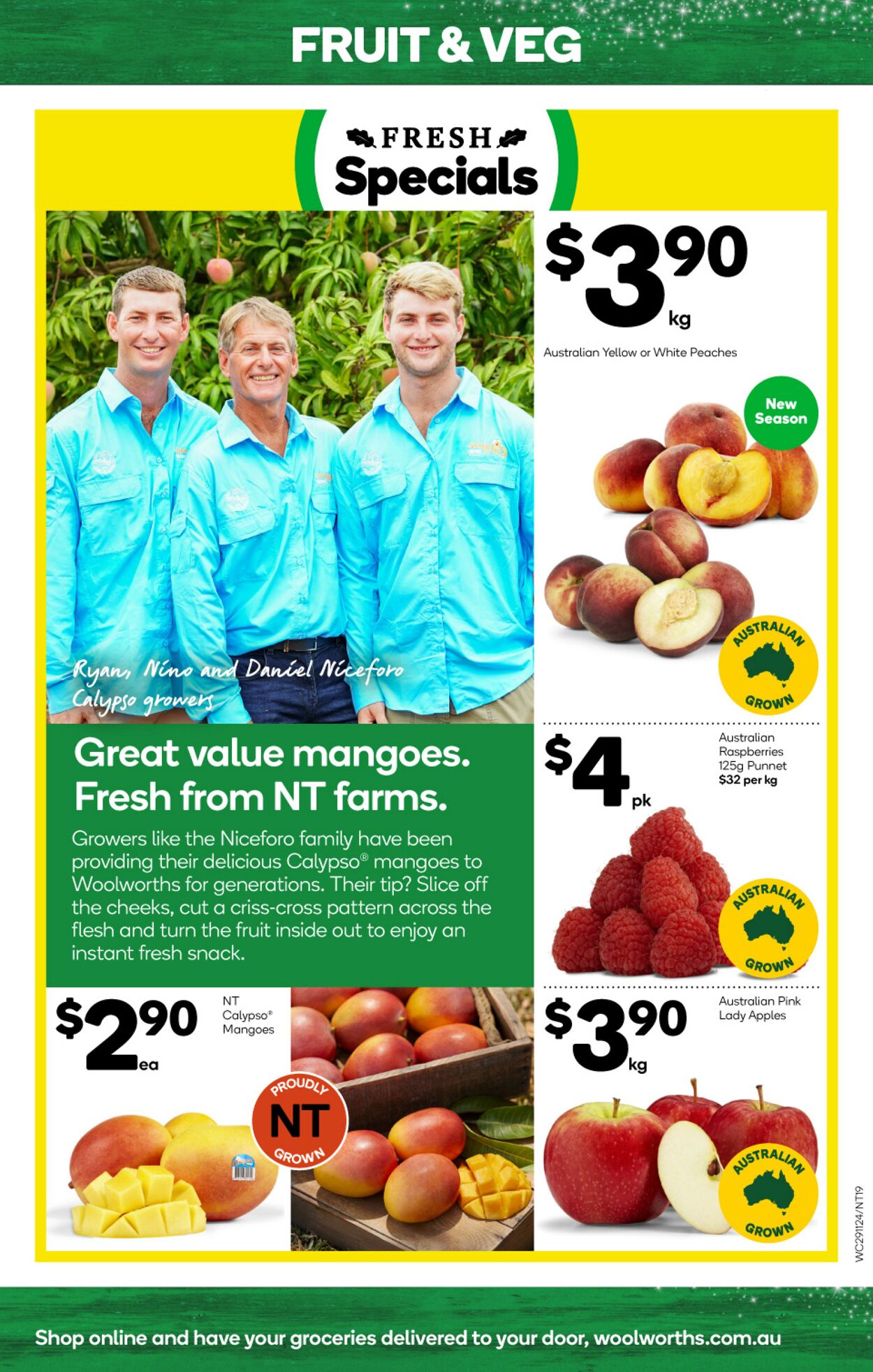 Catalogue Woolworths 29.11.2023 - 05.12.2023