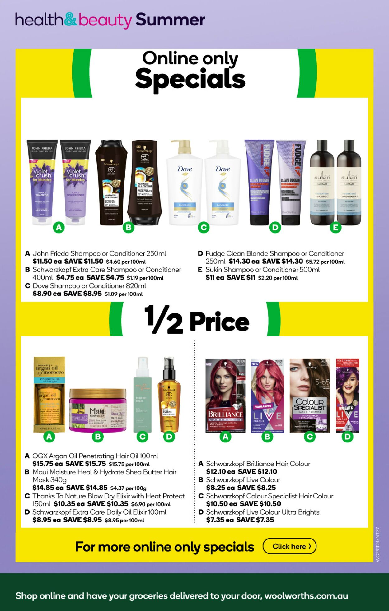 Catalogue Woolworths 29.11.2023 - 05.12.2023