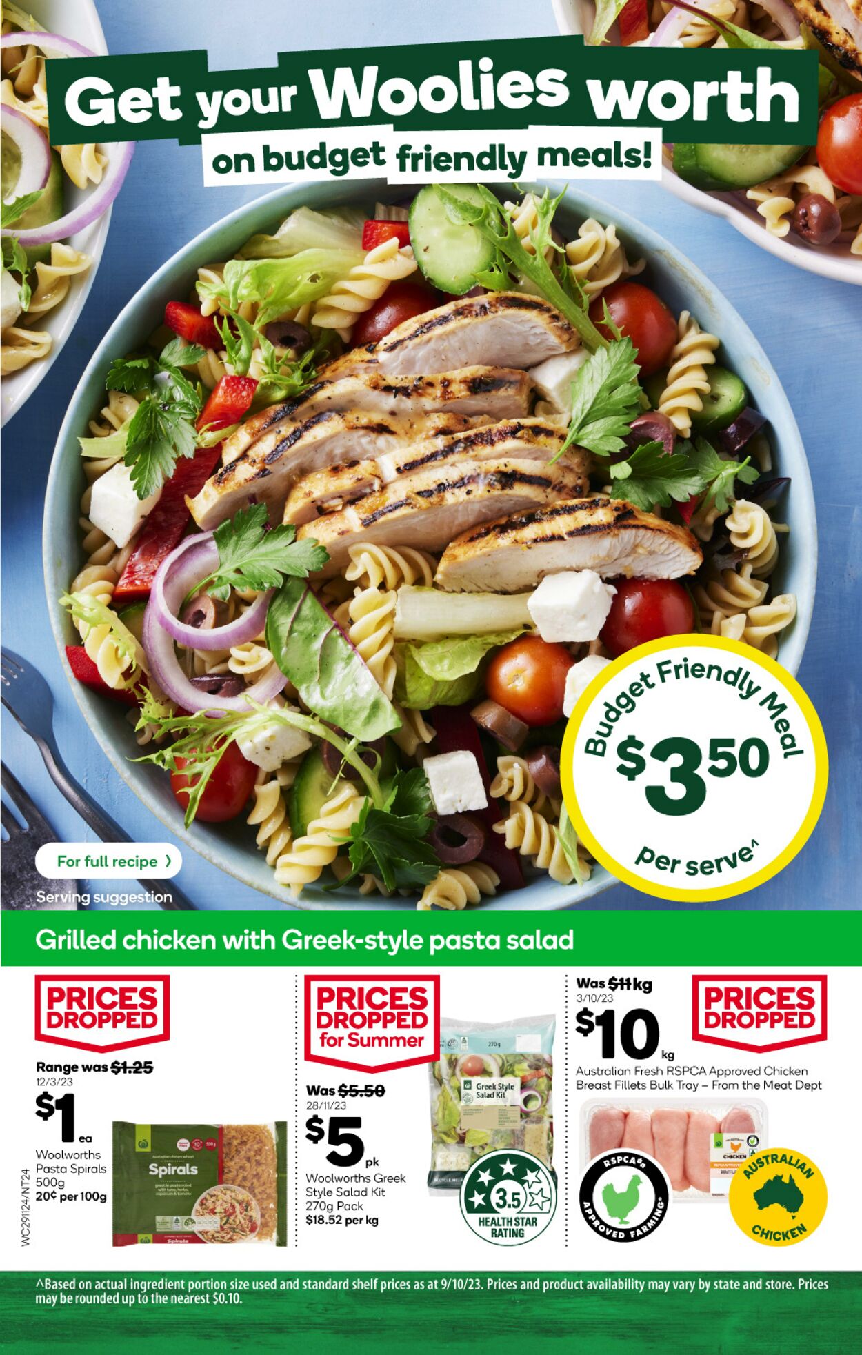 Catalogue Woolworths 29.11.2023 - 05.12.2023