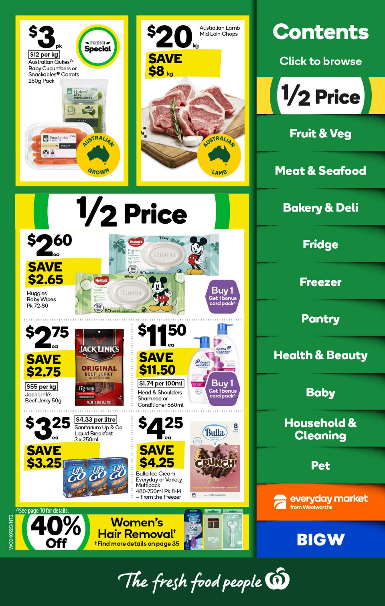 Catalogue Woolworths 04.09.2024 - 10.09.2024