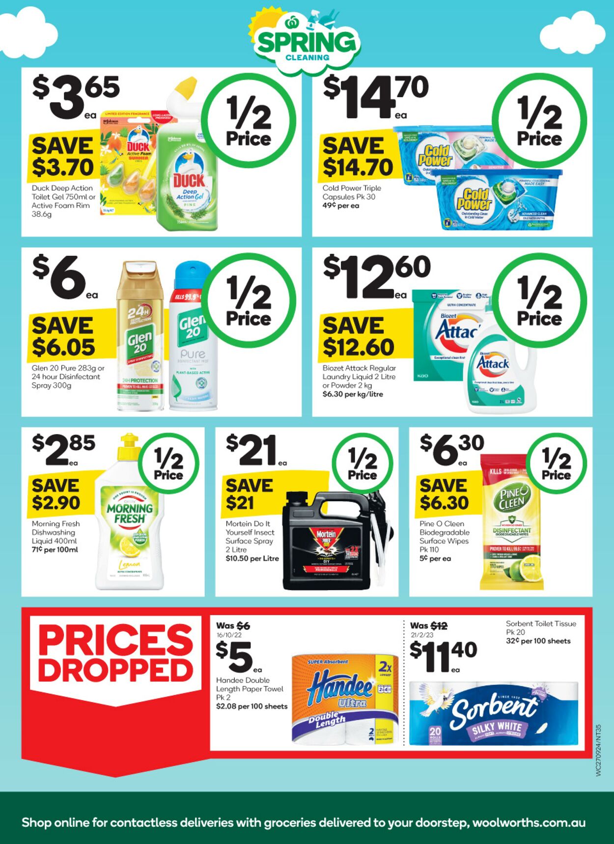 Catalogue Woolworths 27.09.2023 - 03.10.2023