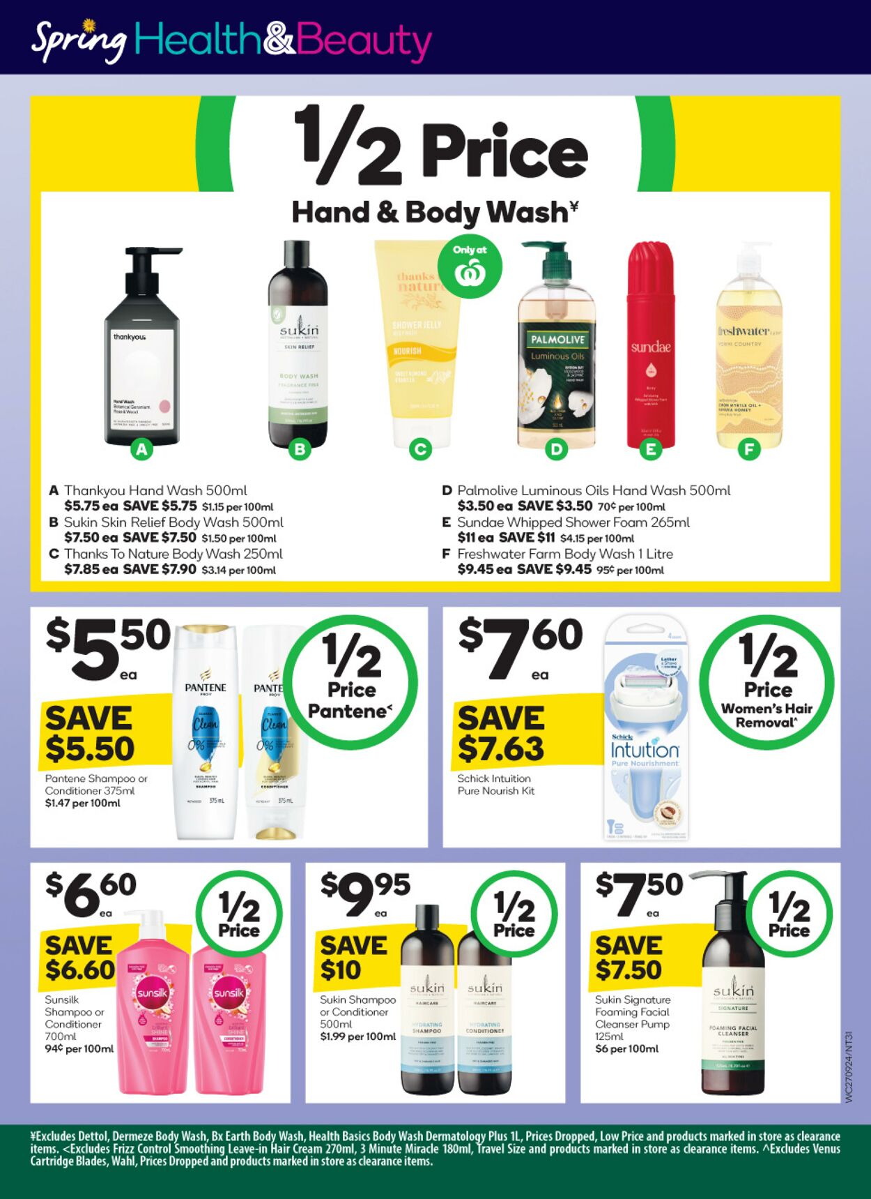 Catalogue Woolworths 27.09.2023 - 03.10.2023