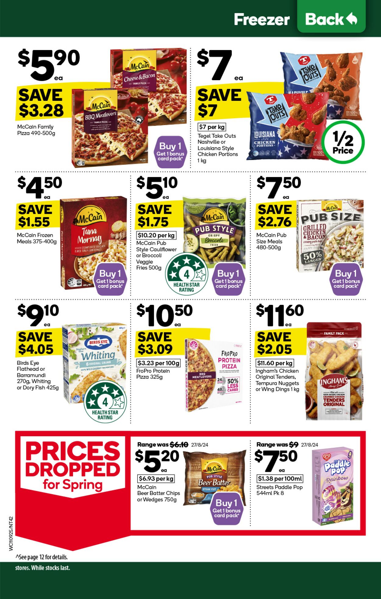 Catalogue Woolworths 11.09.2024 - 17.09.2024