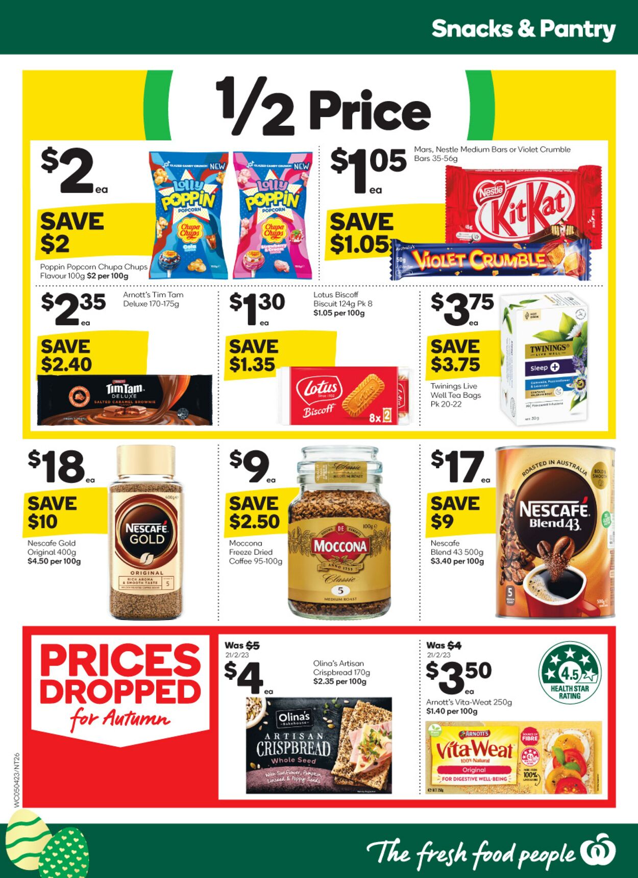 Catalogue Woolworths 05.04.2023 - 11.04.2023