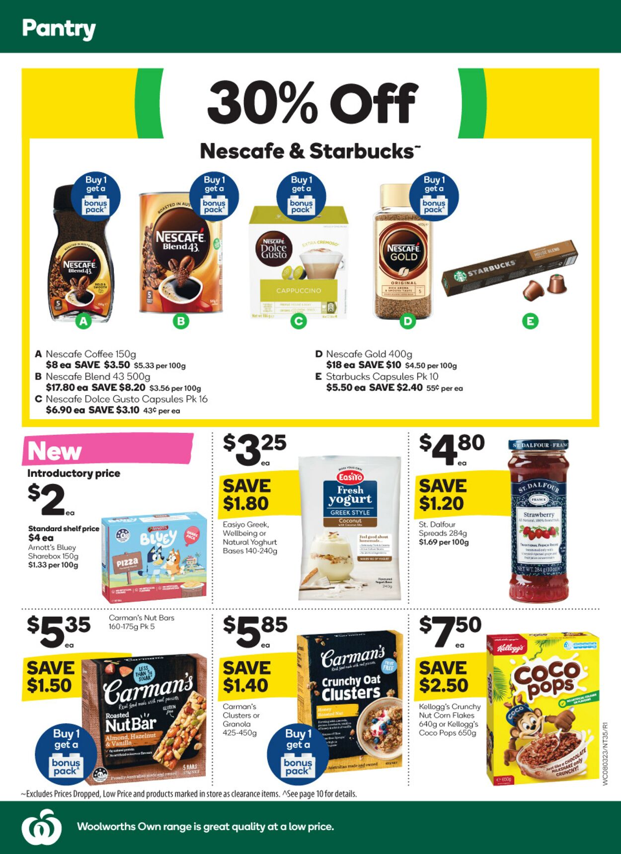 Catalogue Woolworths 08.03.2023 - 14.03.2023