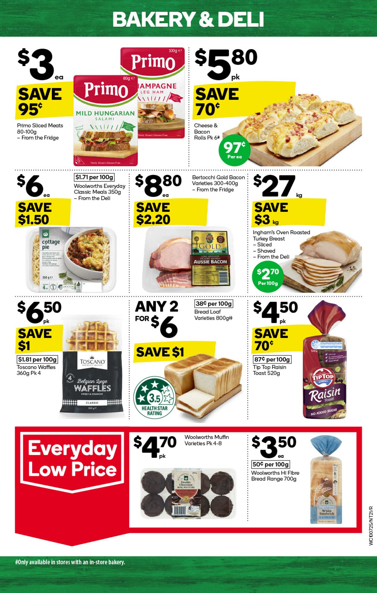 Catalogue Woolworths 10.07.2024 - 16.07.2024