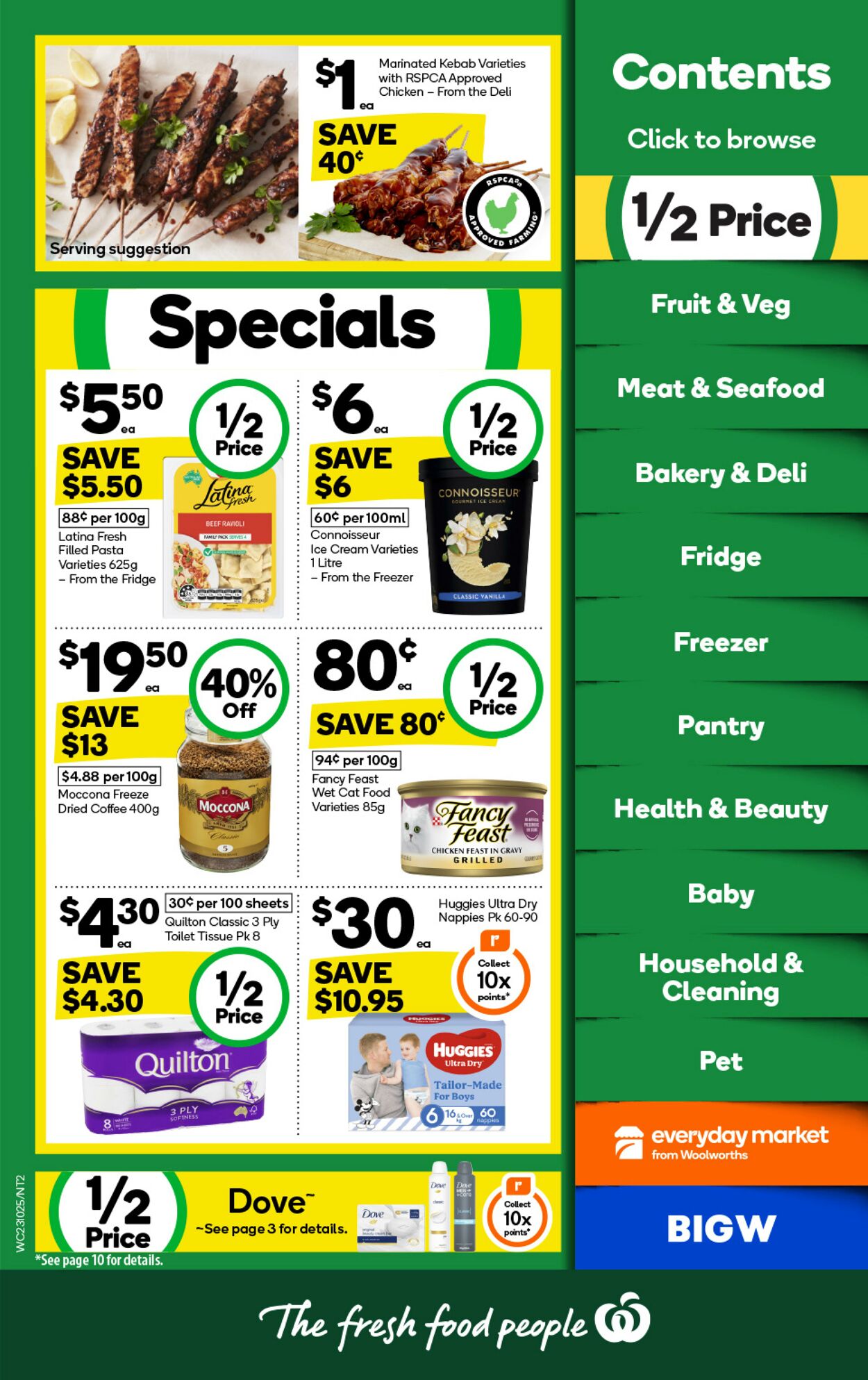 Catalogue Woolworths 23.10.2024 - 29.10.2024