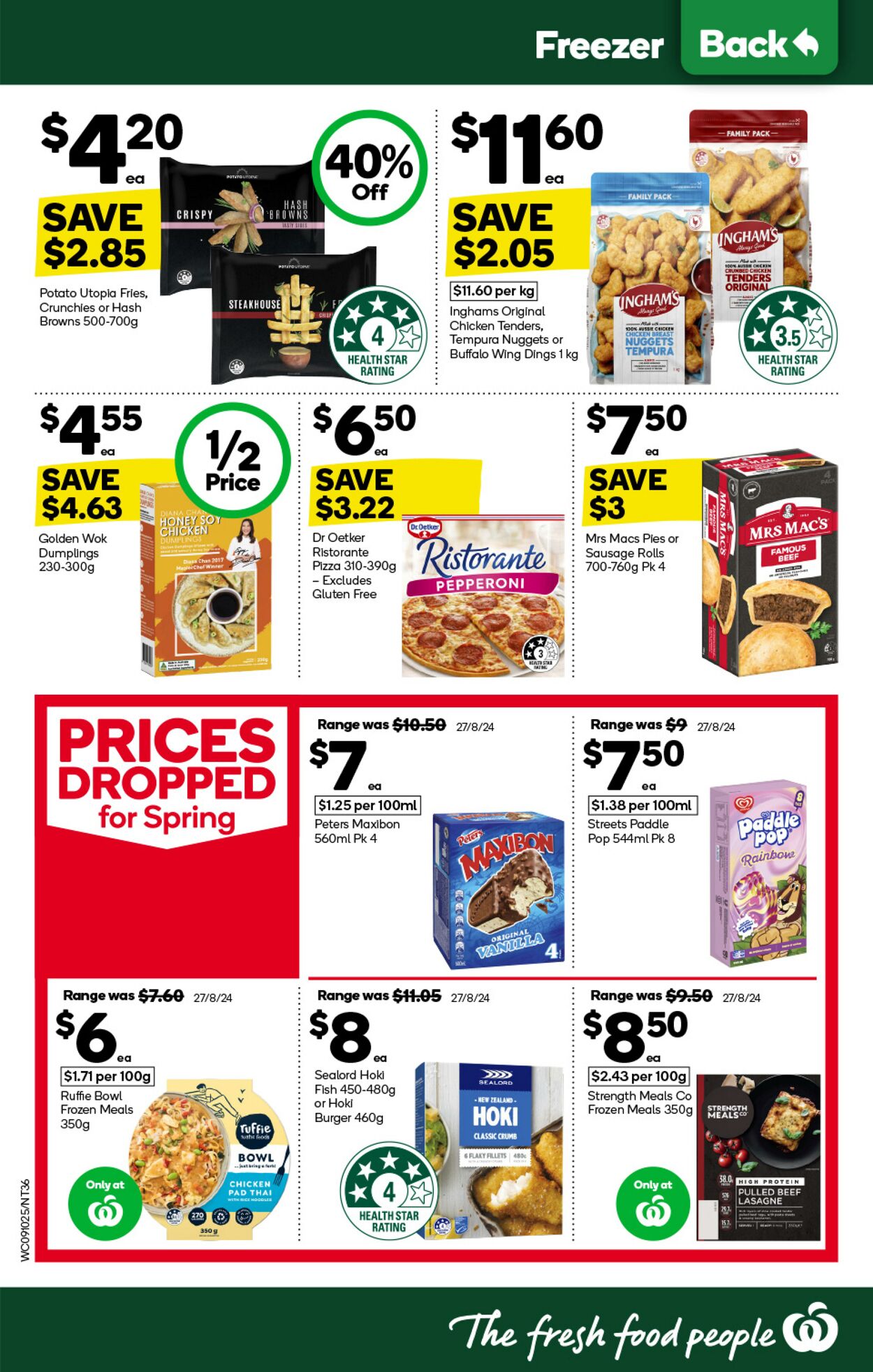 Catalogue Woolworths 09.10.2024 - 15.10.2024