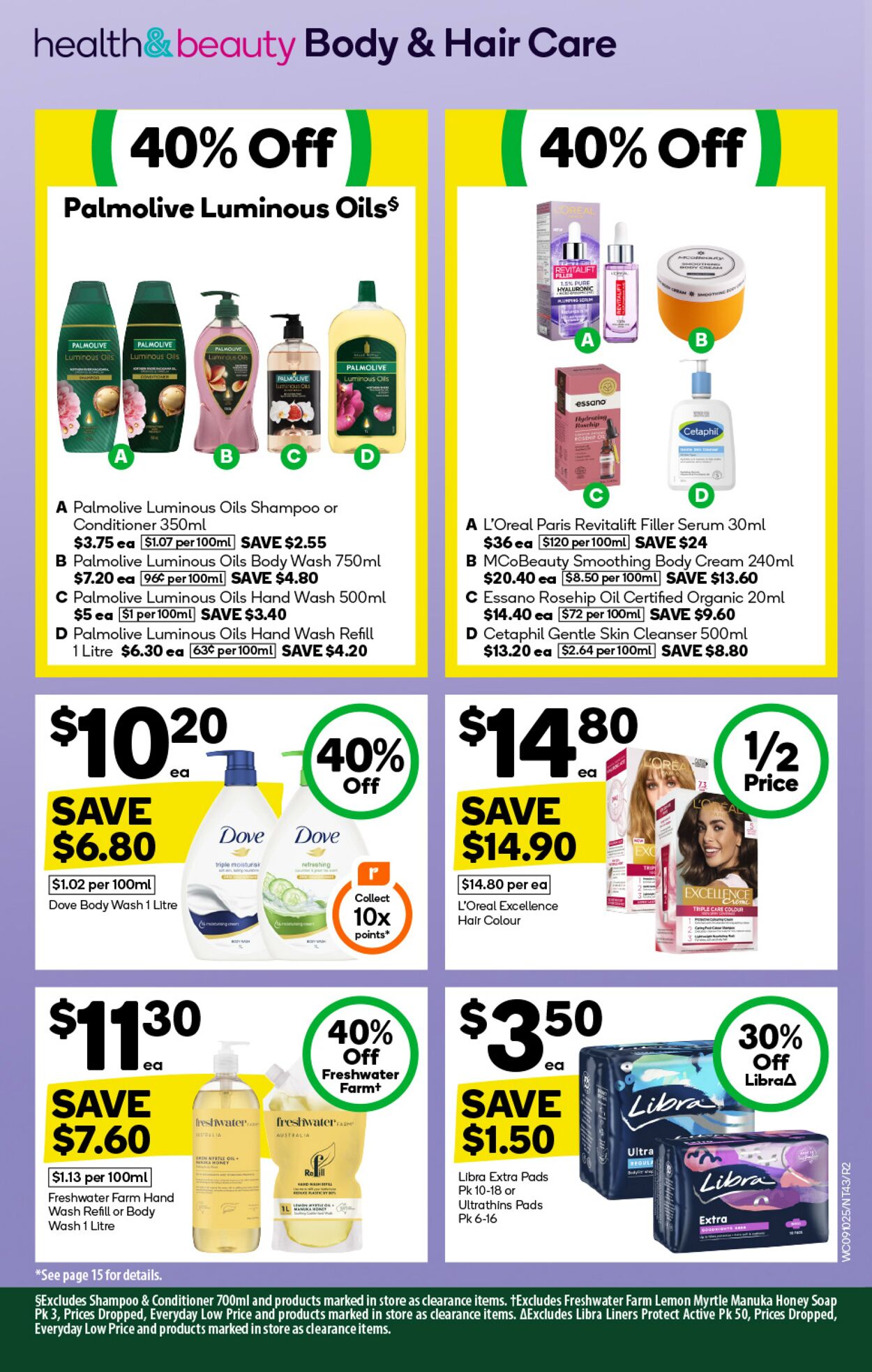 Catalogue Woolworths 09.10.2024 - 15.10.2024