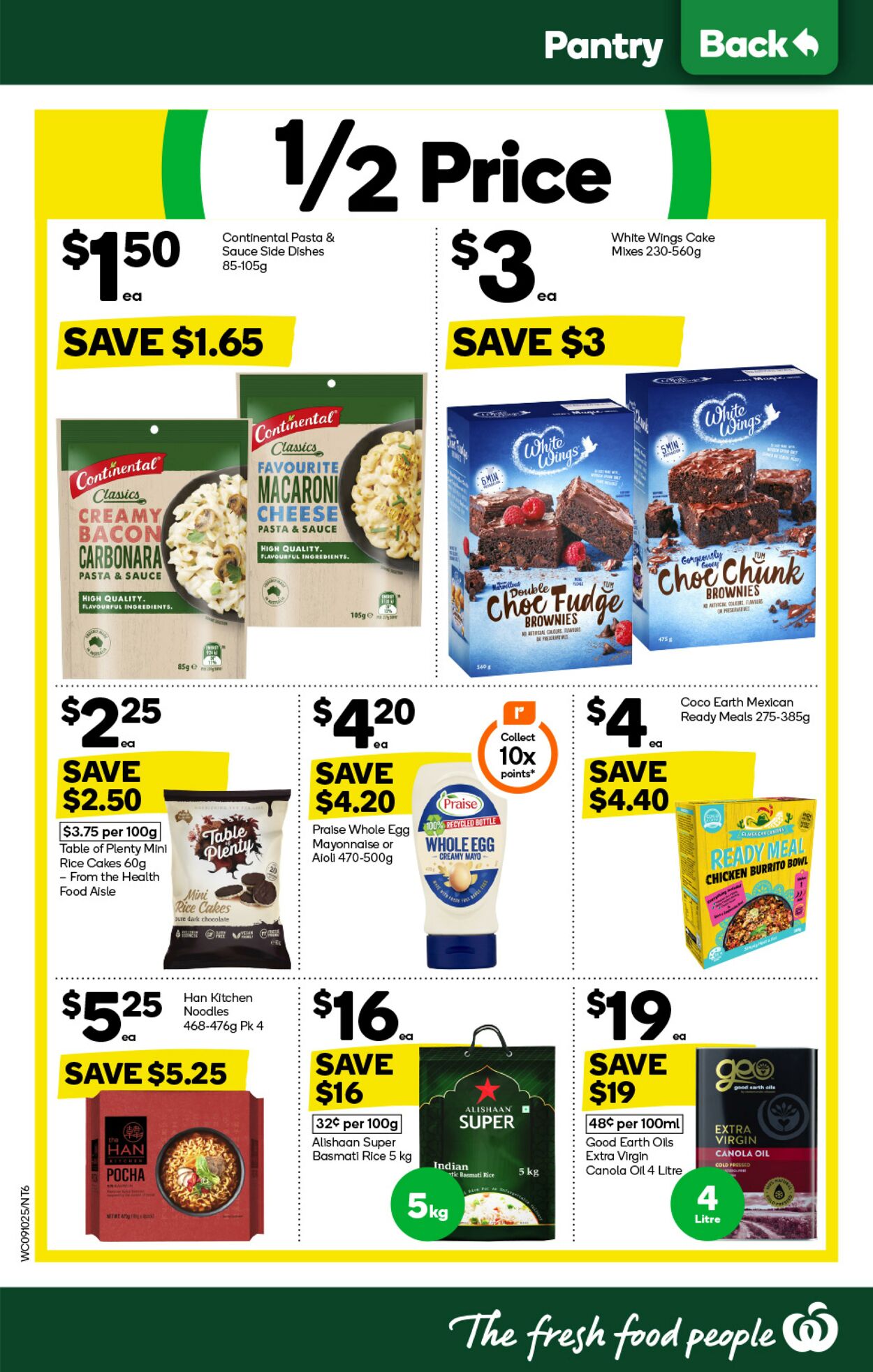 Catalogue Woolworths 09.10.2024 - 15.10.2024