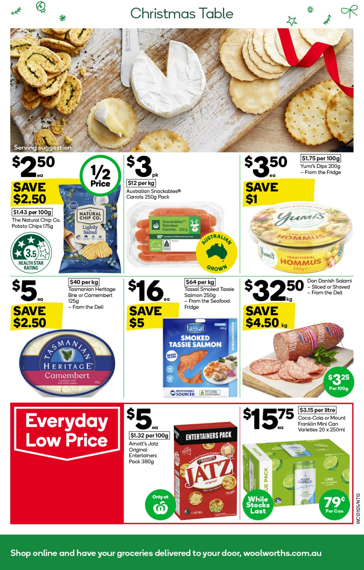 Catalogue Woolworths 13.11.2024 - 19.11.2024