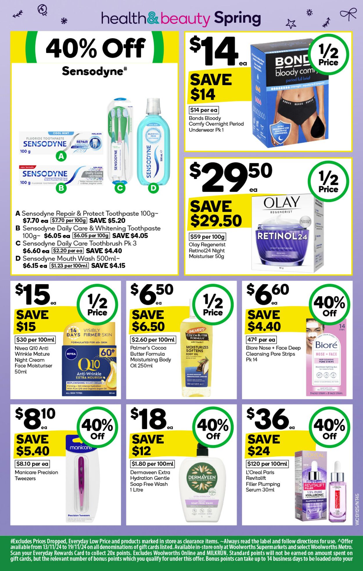 Catalogue Woolworths 13.11.2024 - 19.11.2024