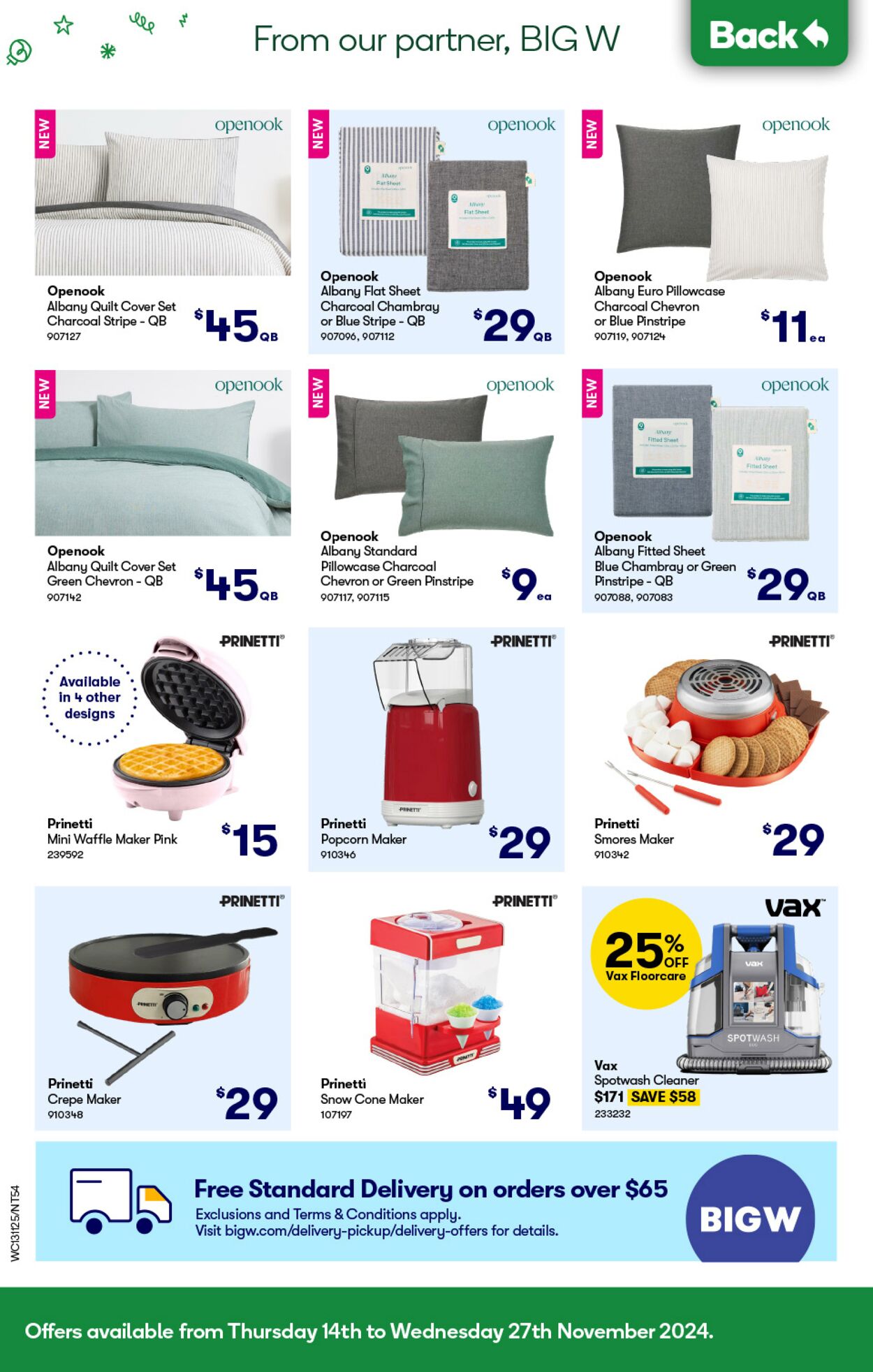 Catalogue Woolworths 13.11.2024 - 19.11.2024