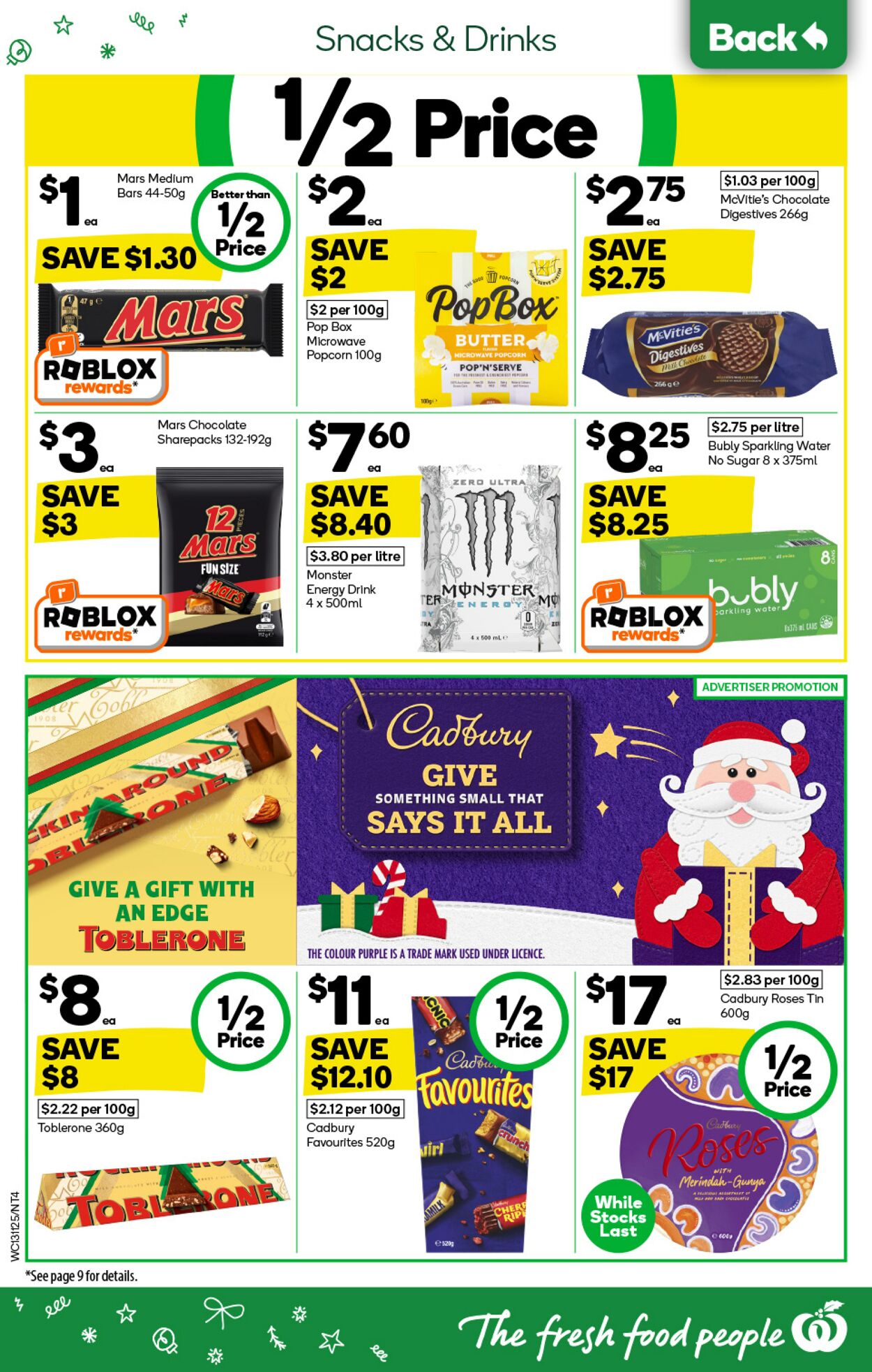 Catalogue Woolworths 13.11.2024 - 19.11.2024