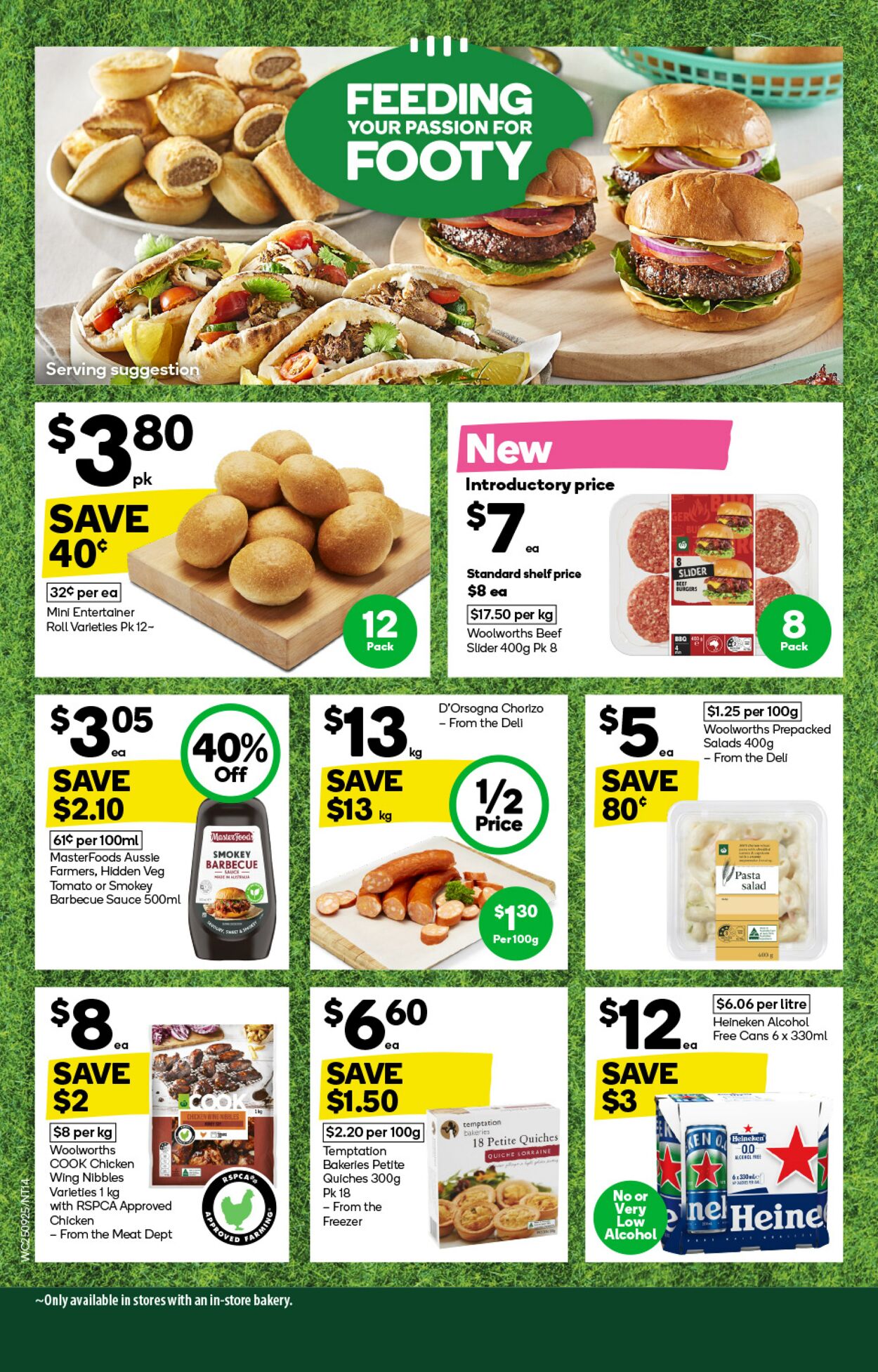 Catalogue Woolworths 25.09.2024 - 01.10.2024