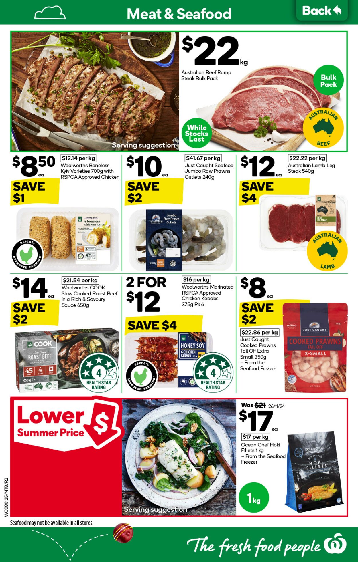 Catalogue Woolworths 08.01.2025 - 14.01.2025