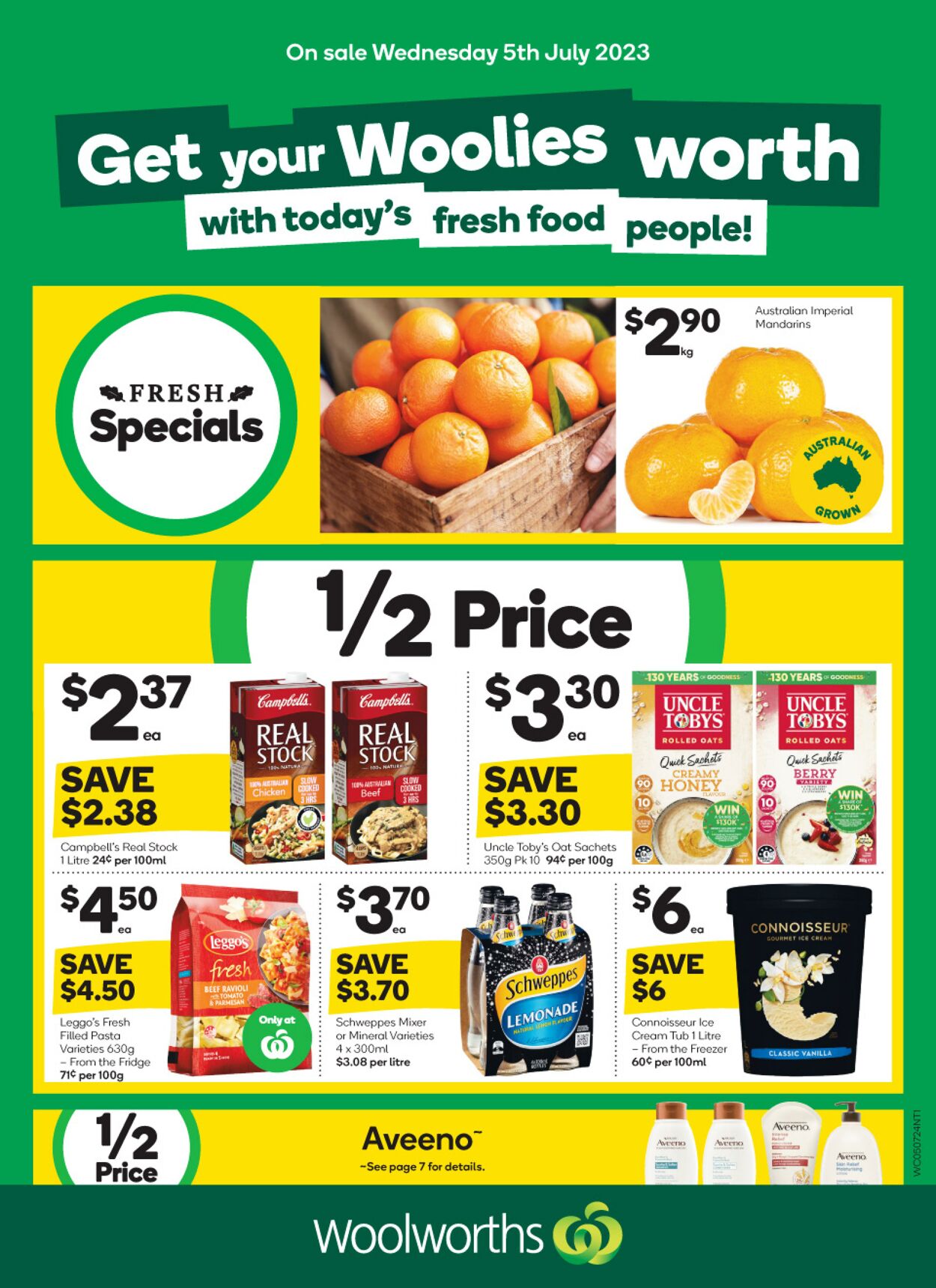 Catalogue Woolworths 05.07.2023 - 11.07.2023