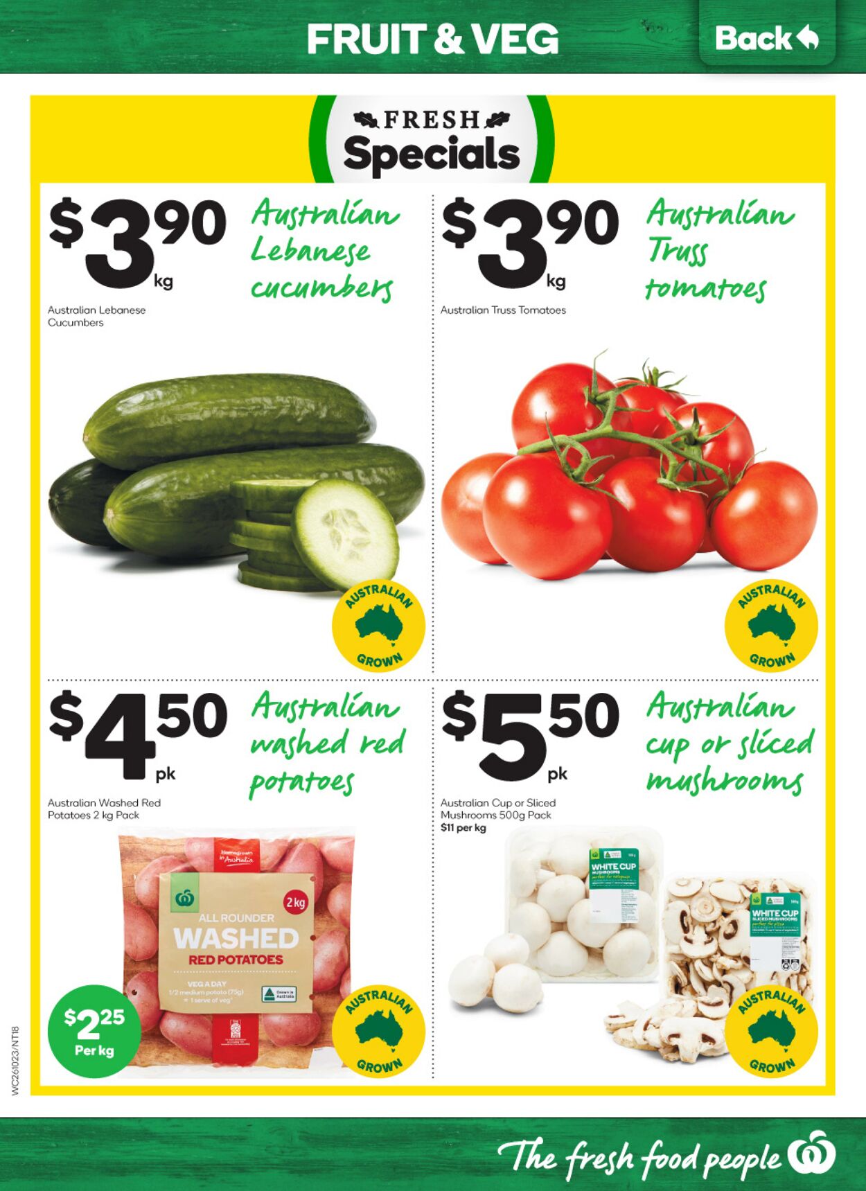 Catalogue Woolworths 26.10.2022 - 01.11.2022