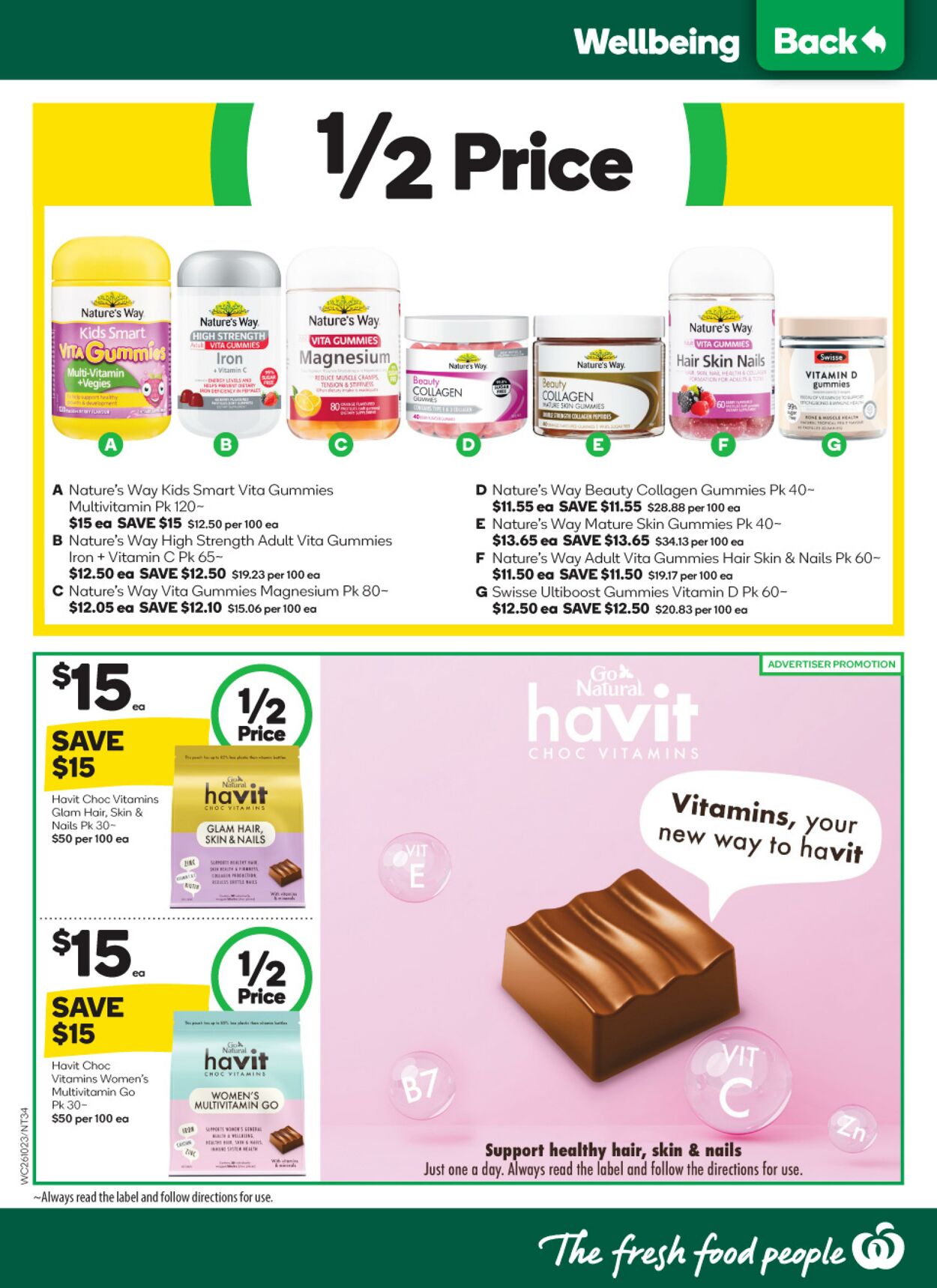 Catalogue Woolworths 26.10.2022 - 01.11.2022