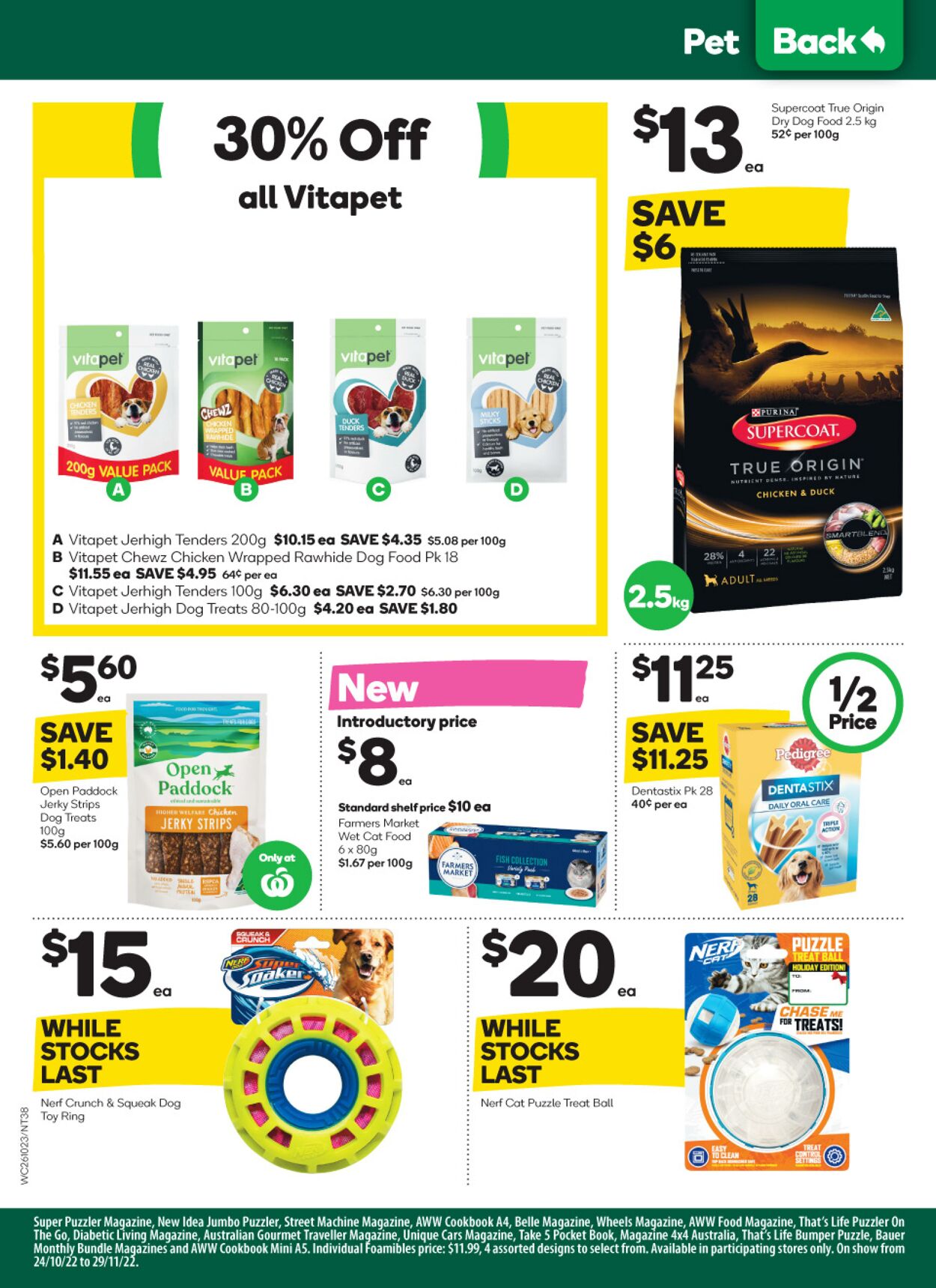 Catalogue Woolworths 26.10.2022 - 01.11.2022