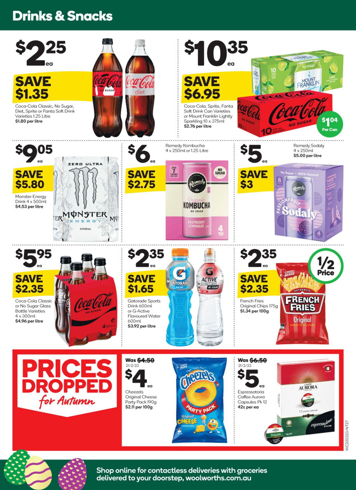 Catalogue Woolworths 22.03.2023 - 28.03.2023