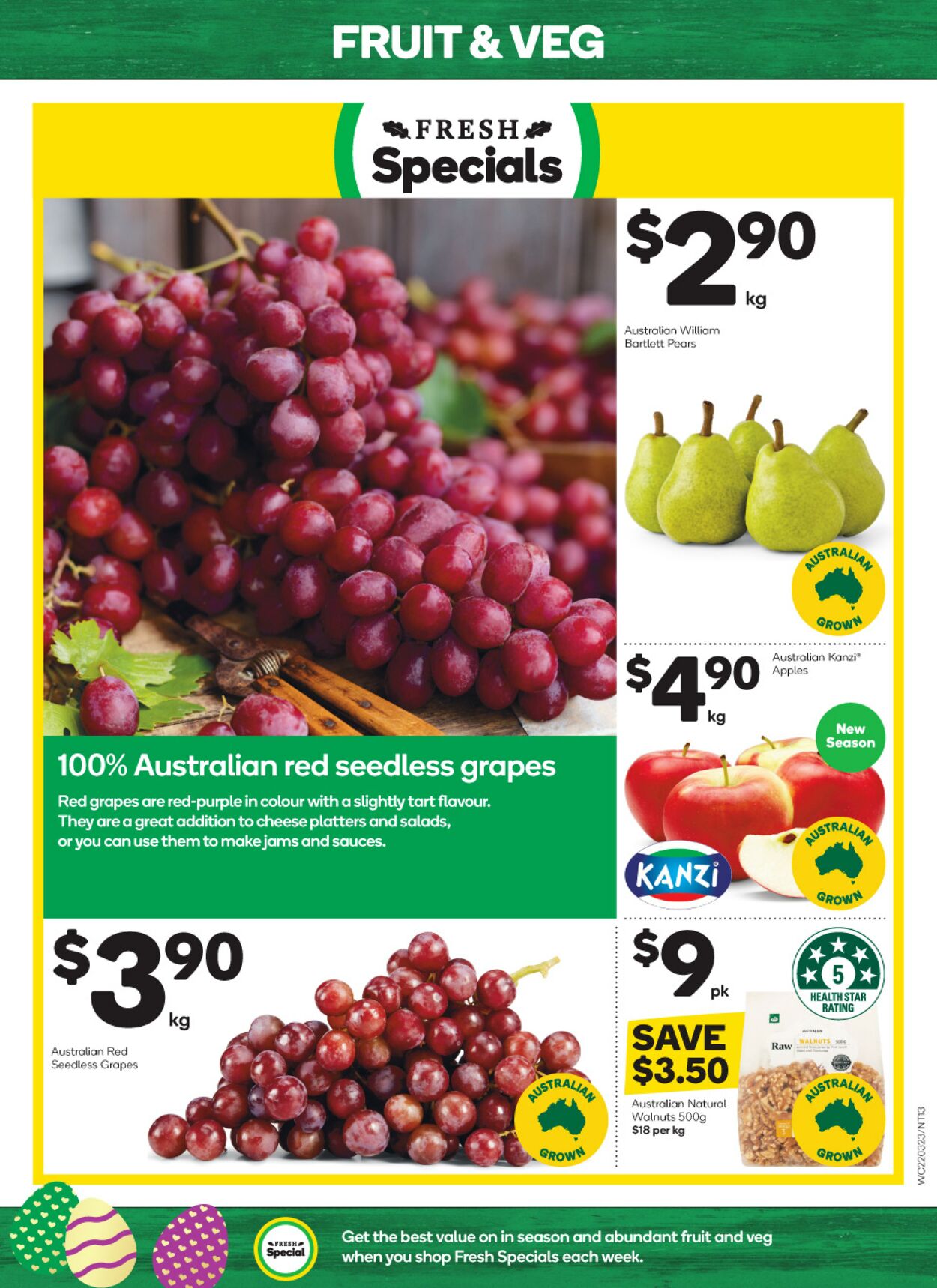 Catalogue Woolworths 22.03.2023 - 28.03.2023