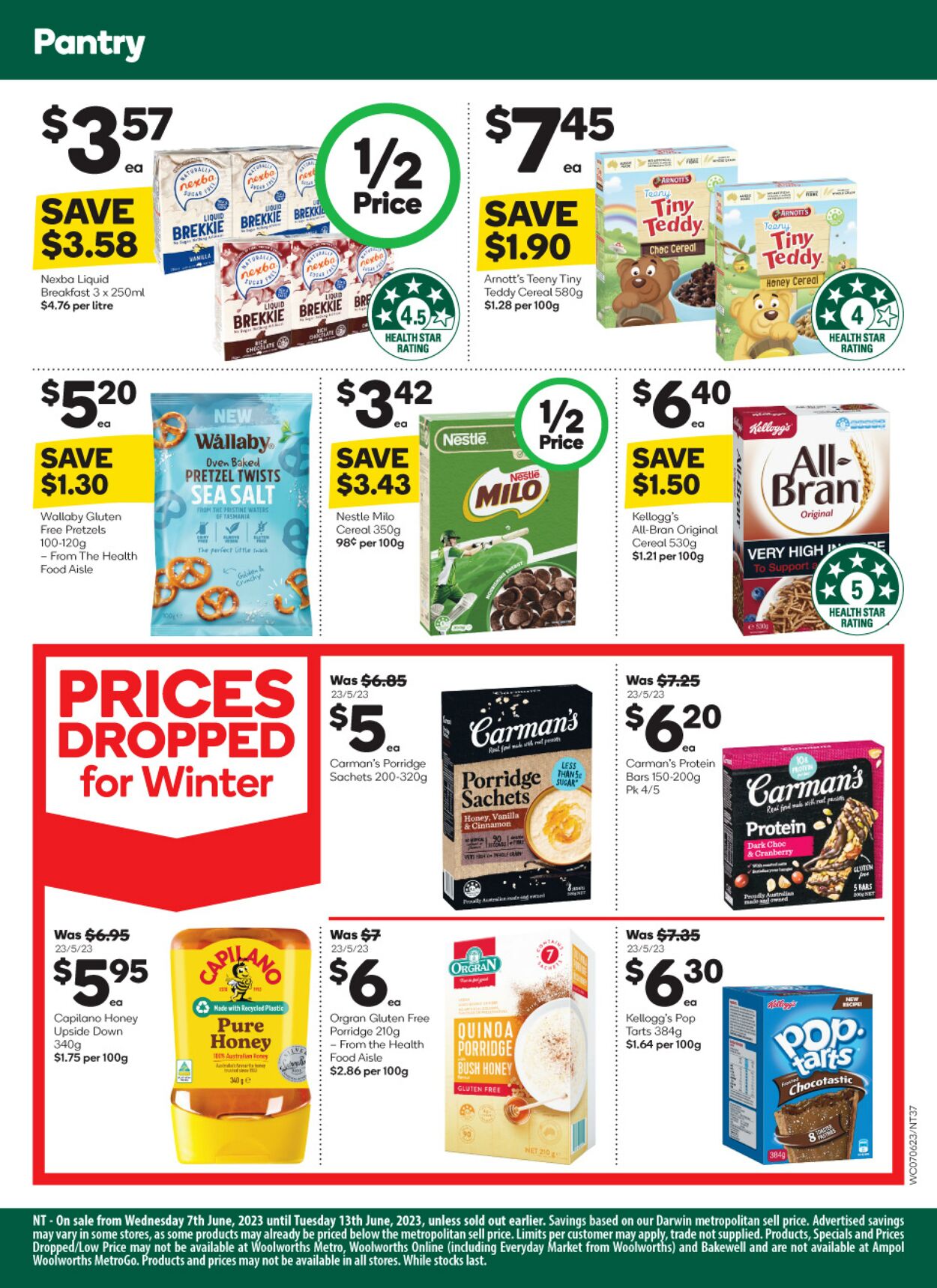 Catalogue Woolworths 07.06.2023 - 13.06.2023