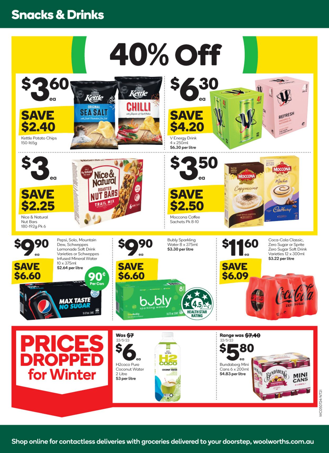 Catalogue Woolworths 05.07.2023 - 11.07.2023