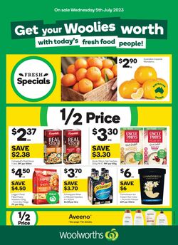 Catalogue Woolworths 05.07.2023 - 11.07.2023