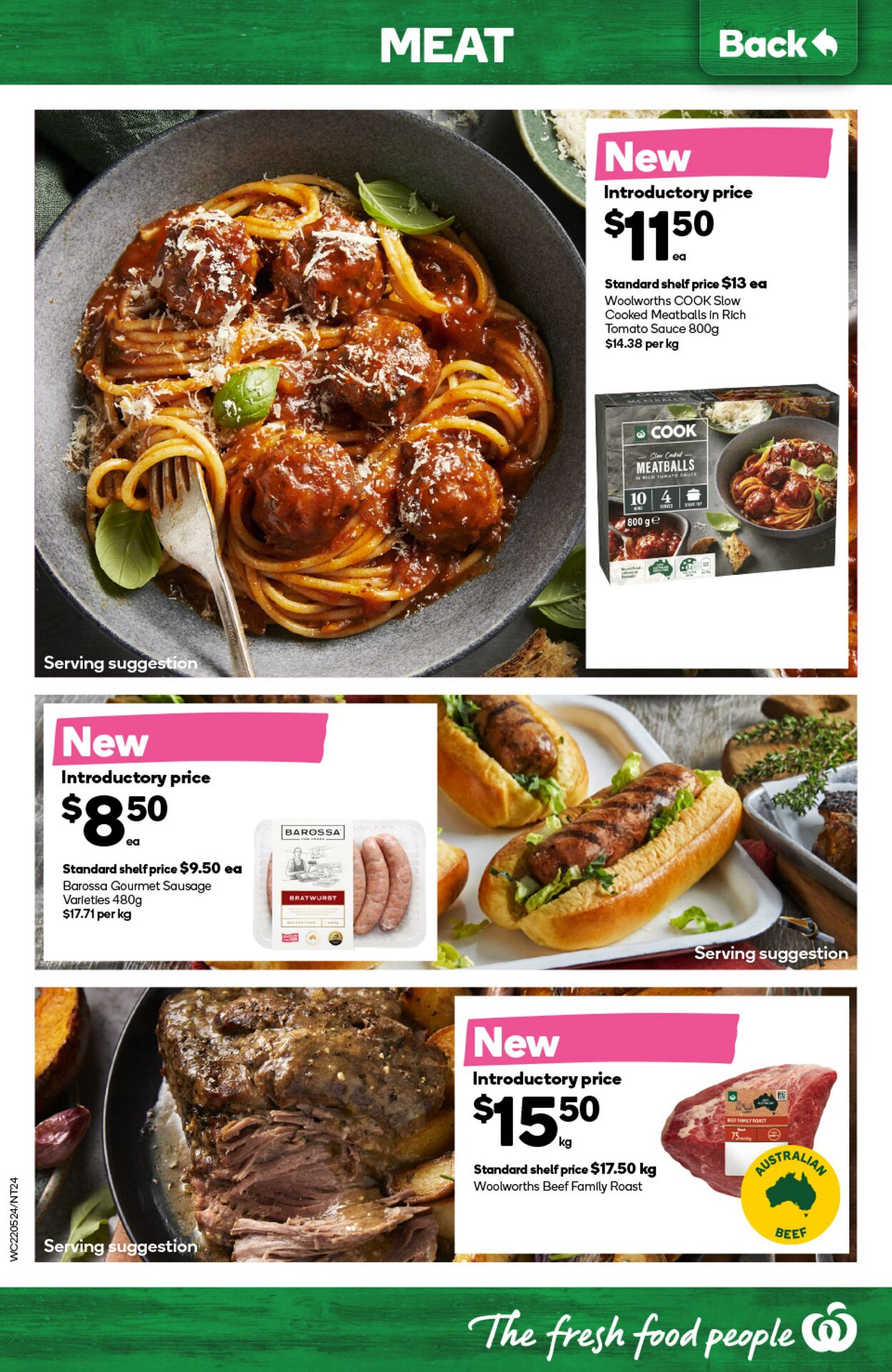 Catalogue Woolworths 22.05.2024 - 28.05.2024